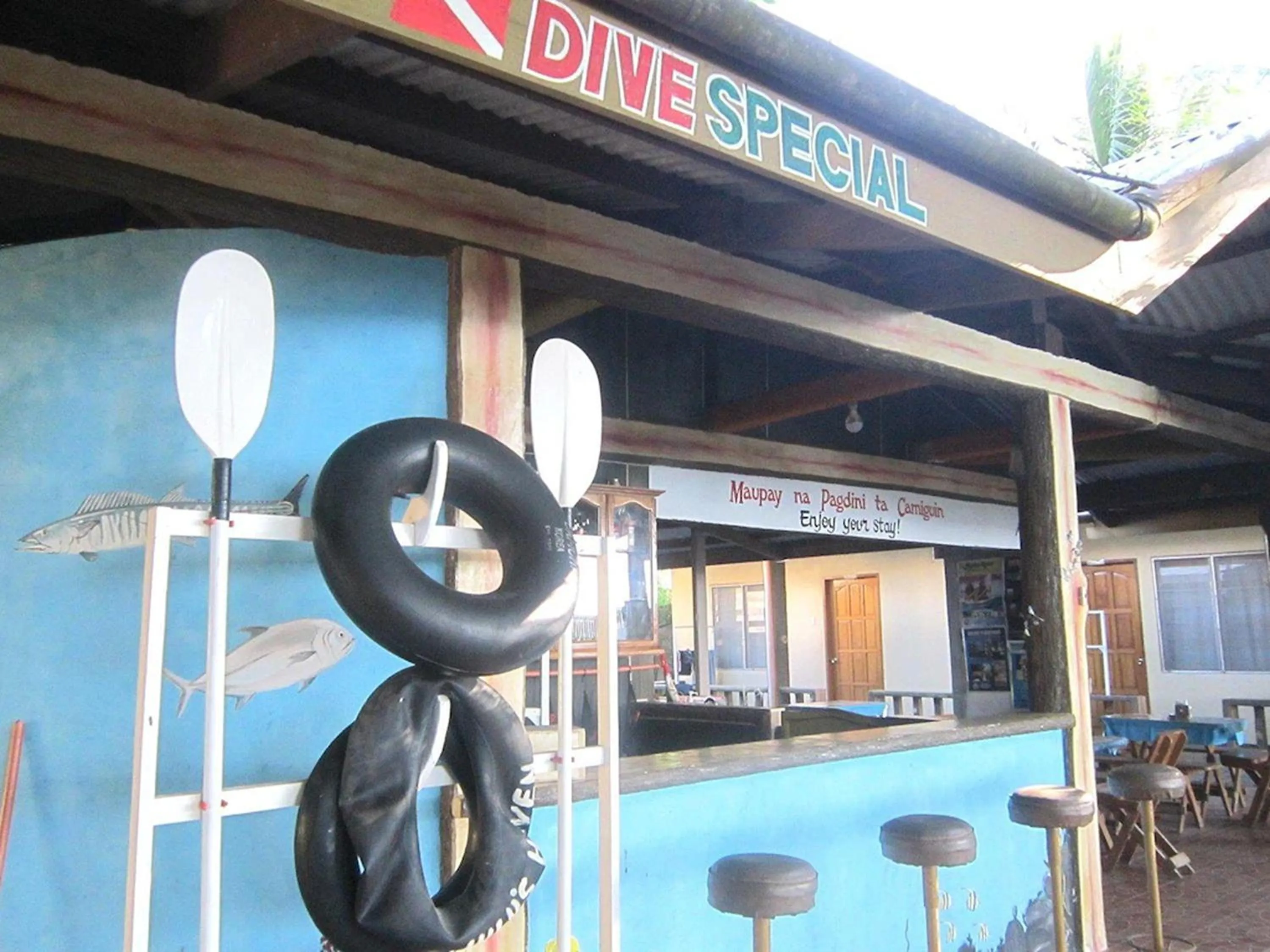 Restaurant/places to eat in July's Haven Seaside Pension Camiguin