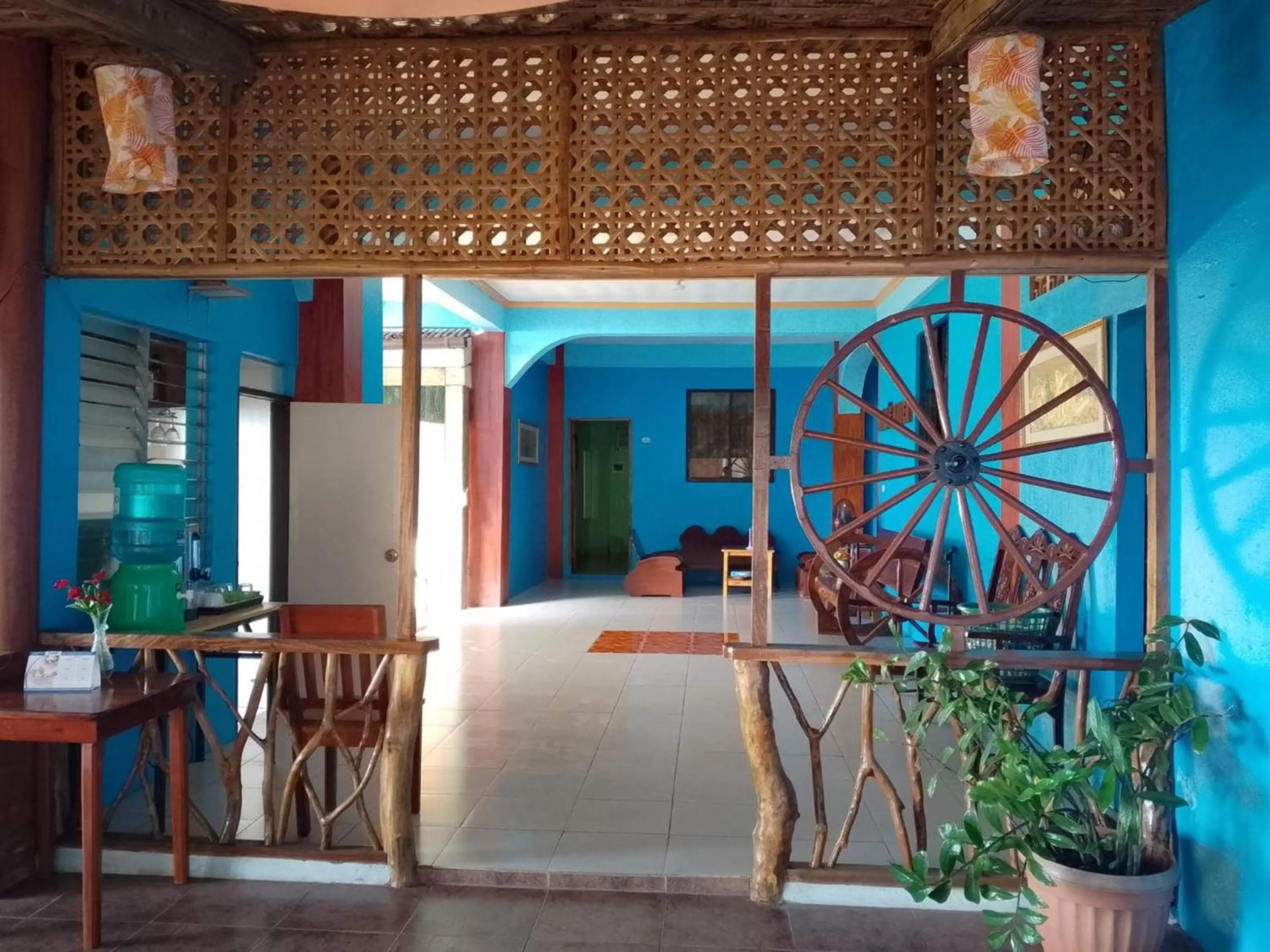 Lobby or reception in July's Haven Seaside Pension Camiguin