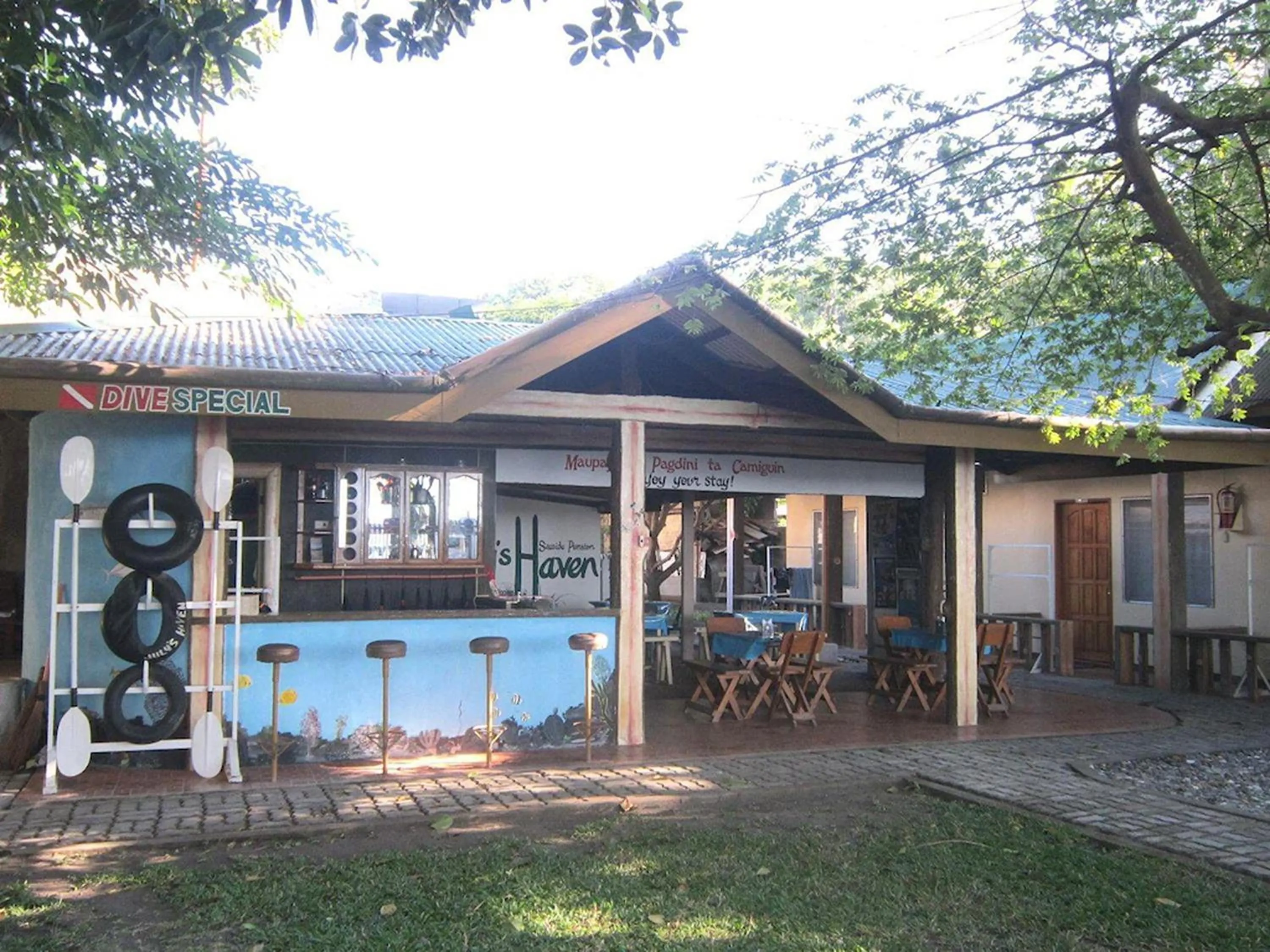 Property building in July's Haven Seaside Pension Camiguin