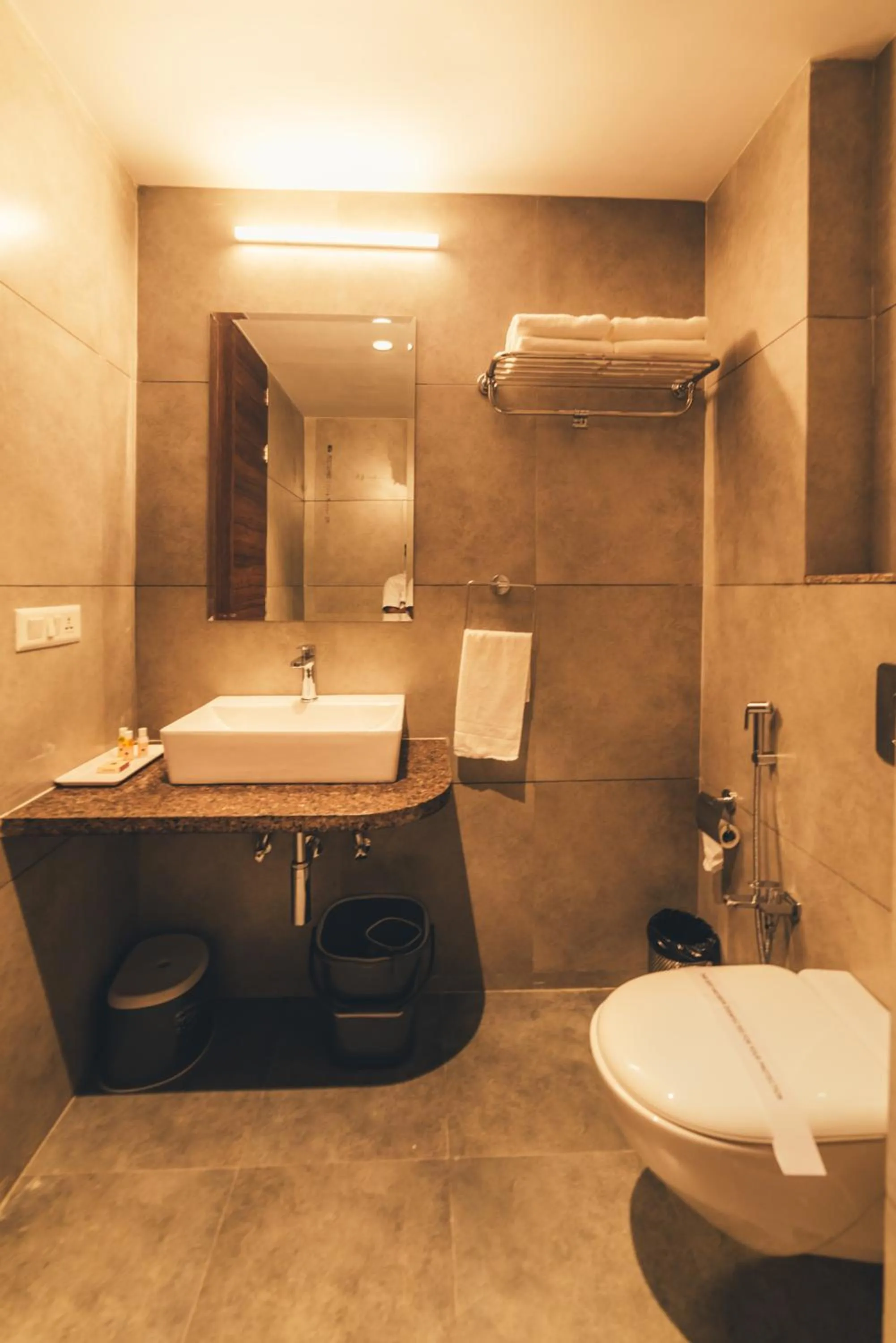 Bathroom in Hotel Antra Inn