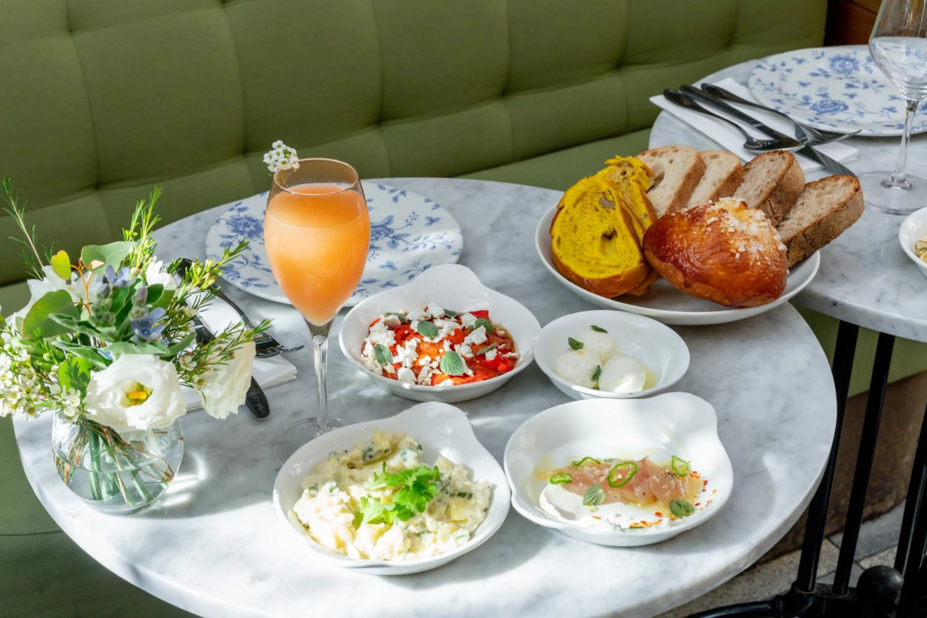 Breakfast in Dave Levinsky, a member of Brown Hotels