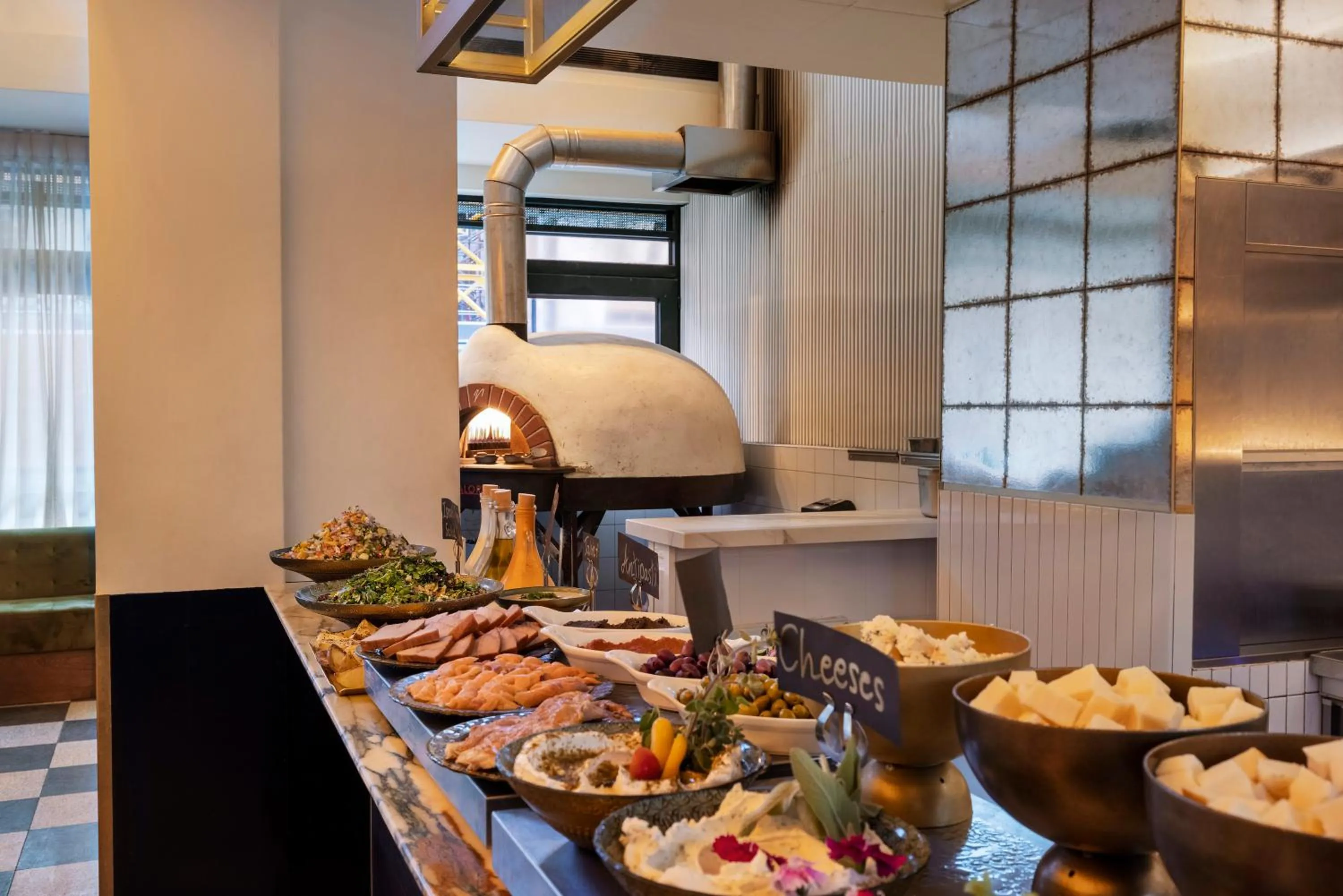 Breakfast in Dave Levinsky, a member of Brown Hotels