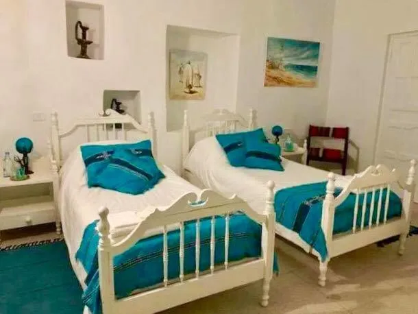 Bed in Dar Lola Djerba