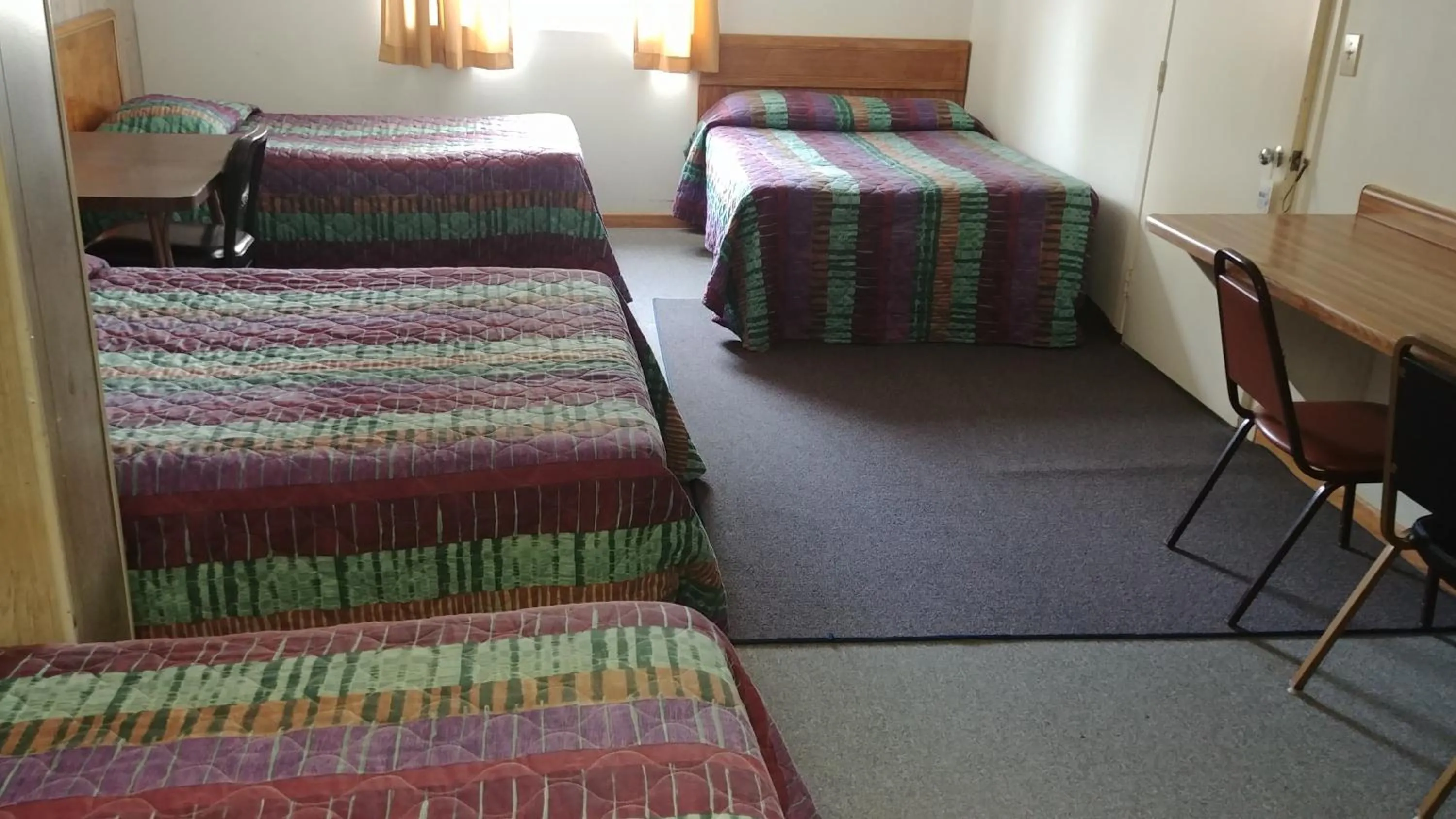 Bed in Falls Motel