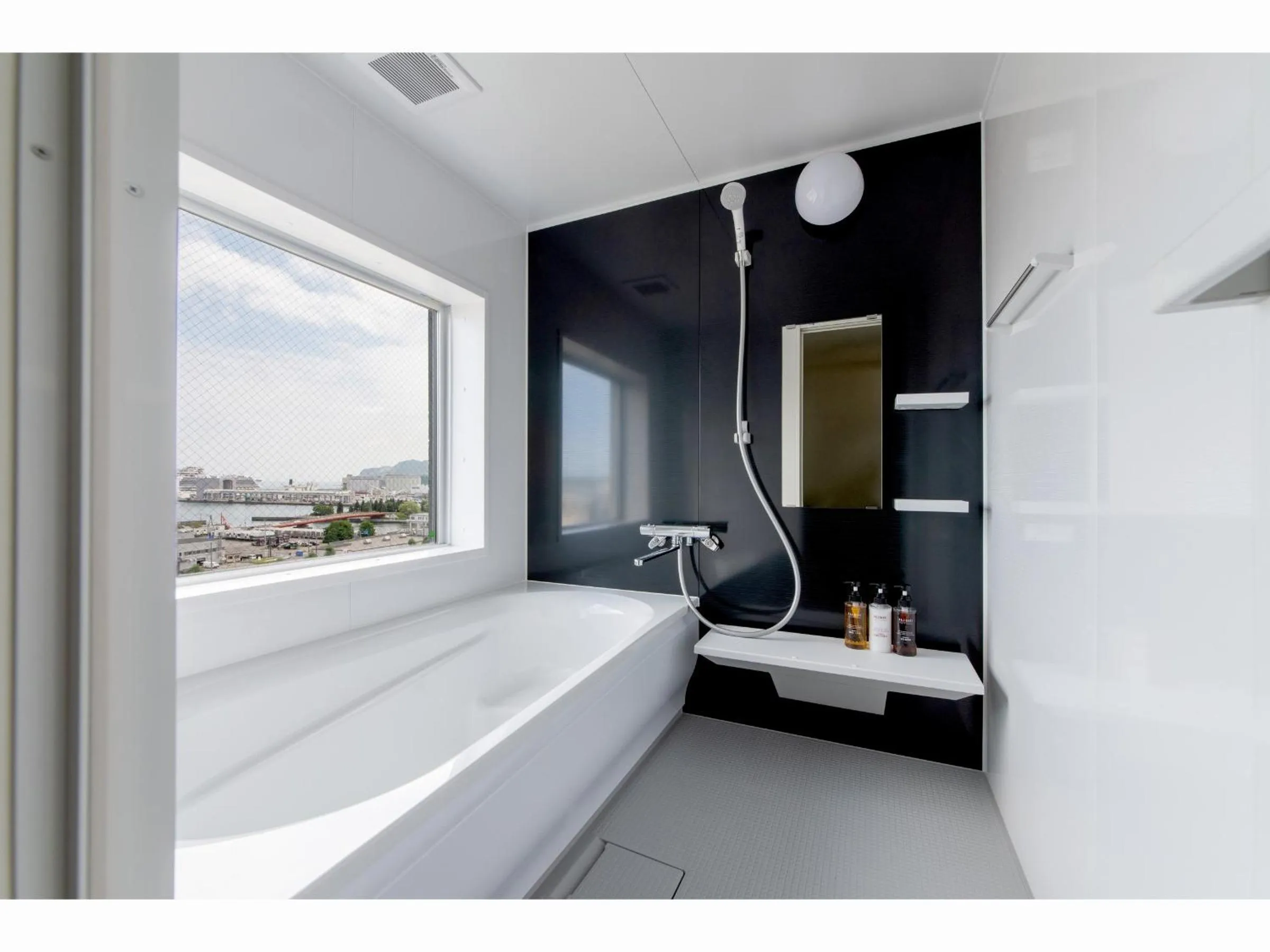 Bathroom, Bed in Stay's OTARU