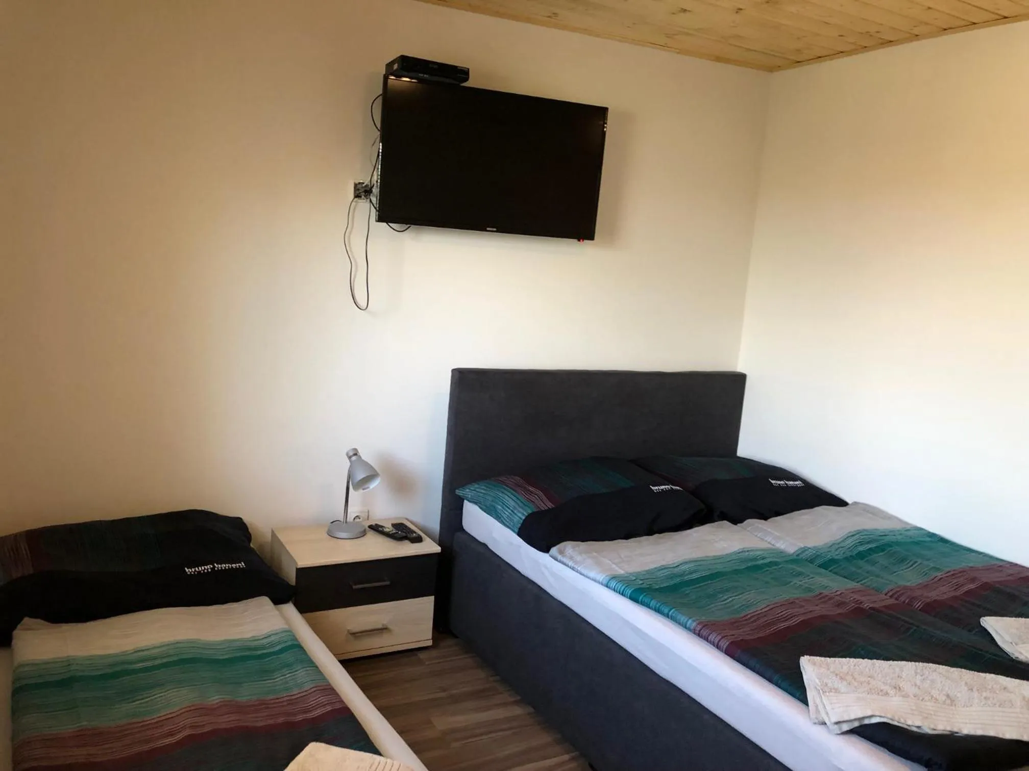 Bed in Penzion Zaječský šenk