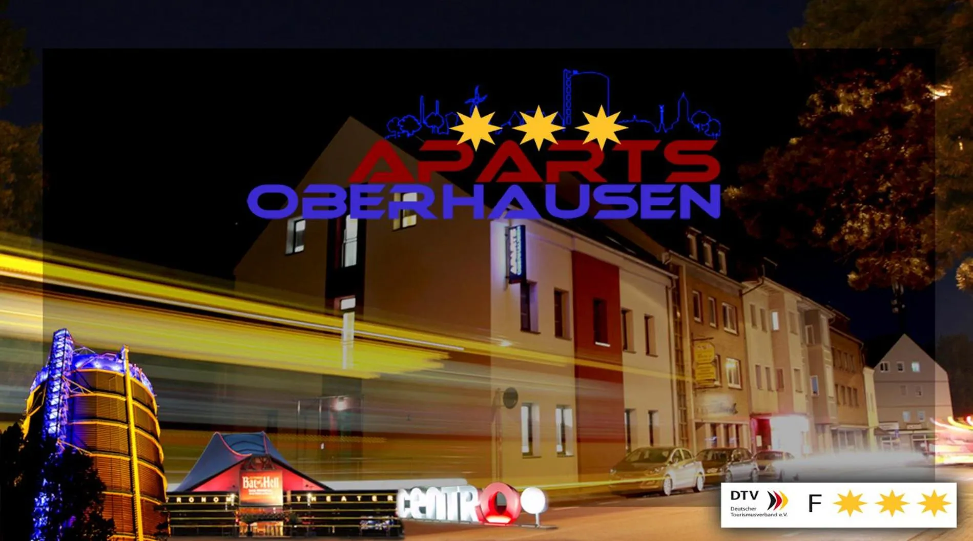 Facade/entrance in Aparts Oberhausen