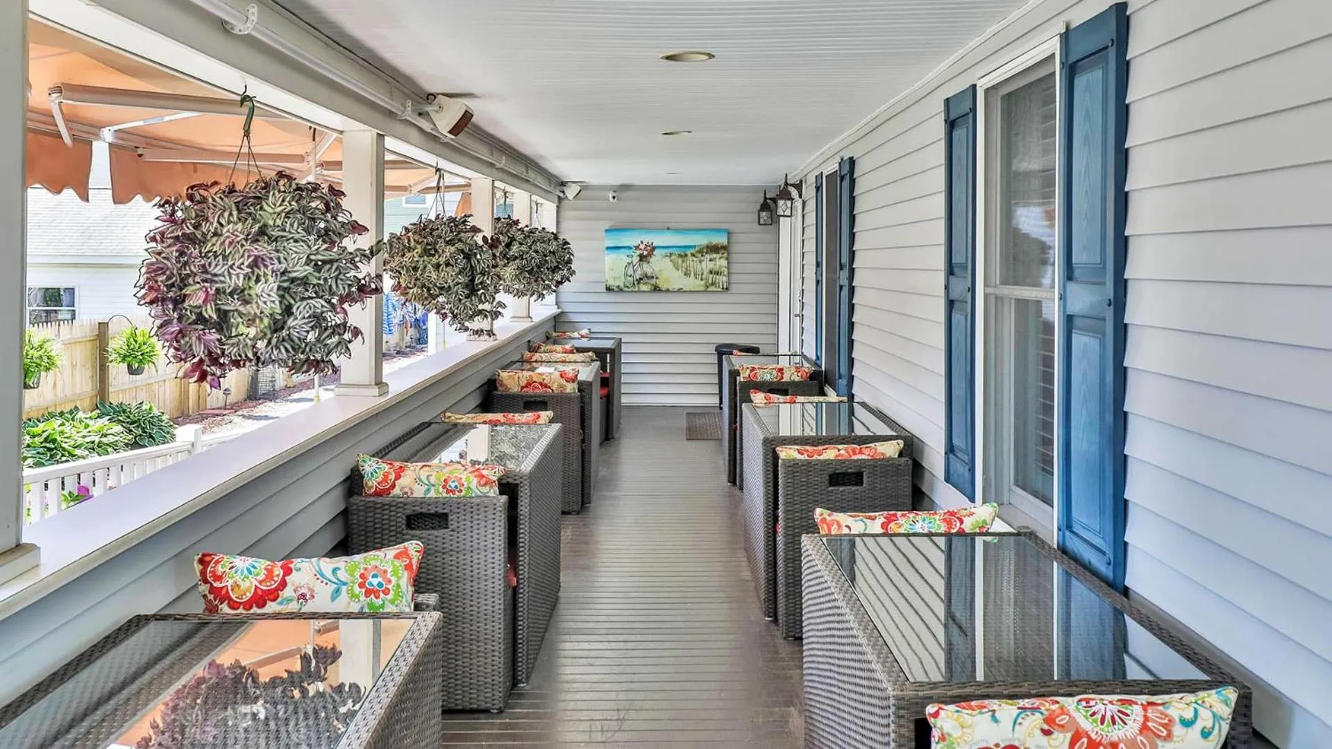 Balcony/Terrace in Tandem Bike Inn