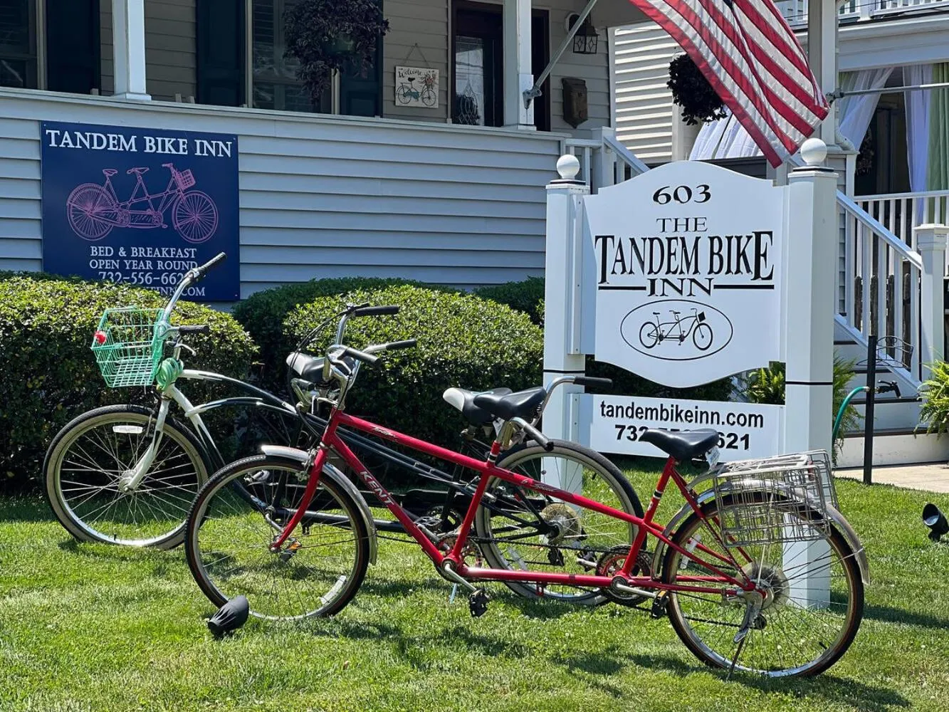 Property building in Tandem Bike Inn