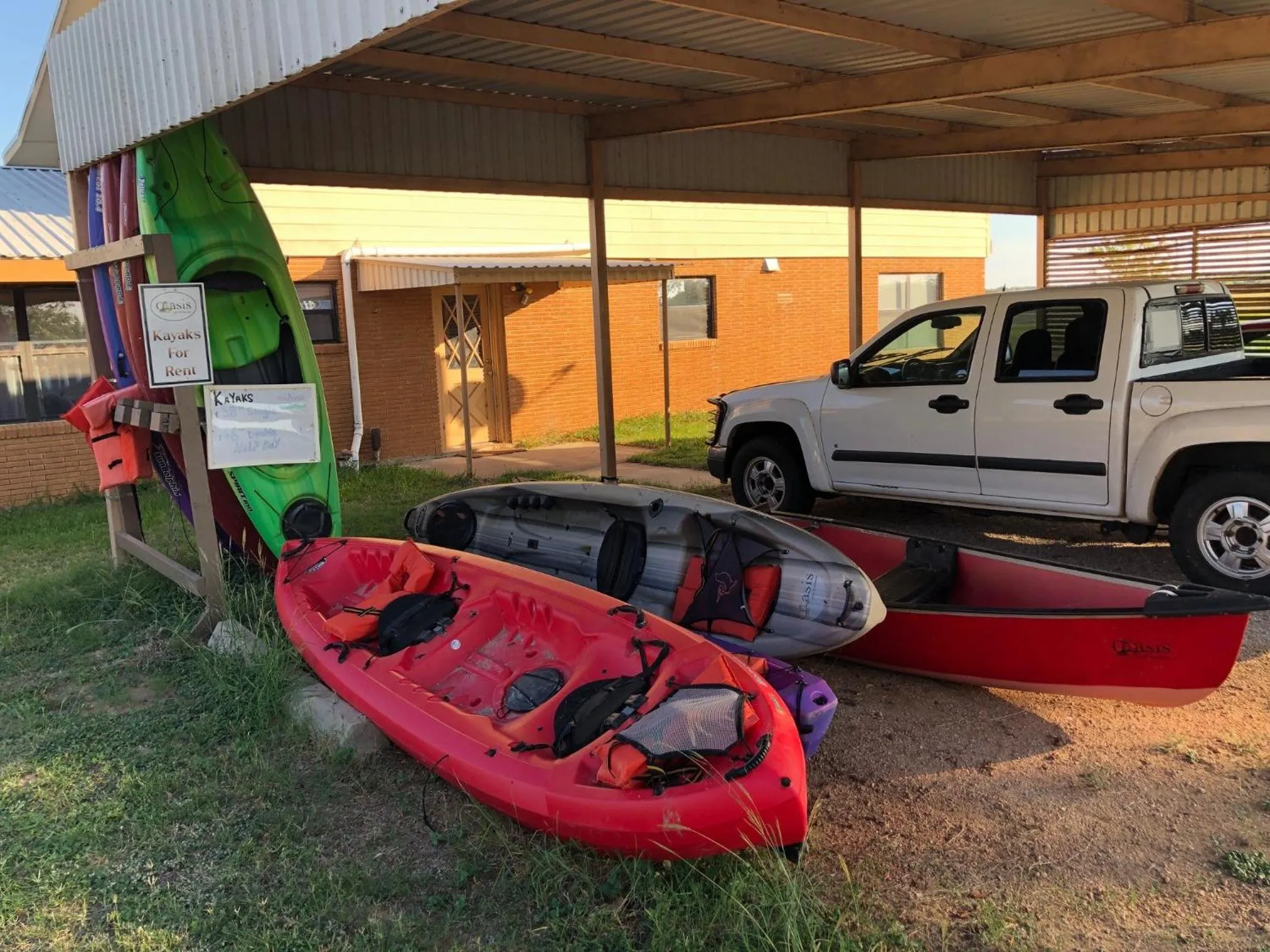 Activities in Oasis Lake Buchanan