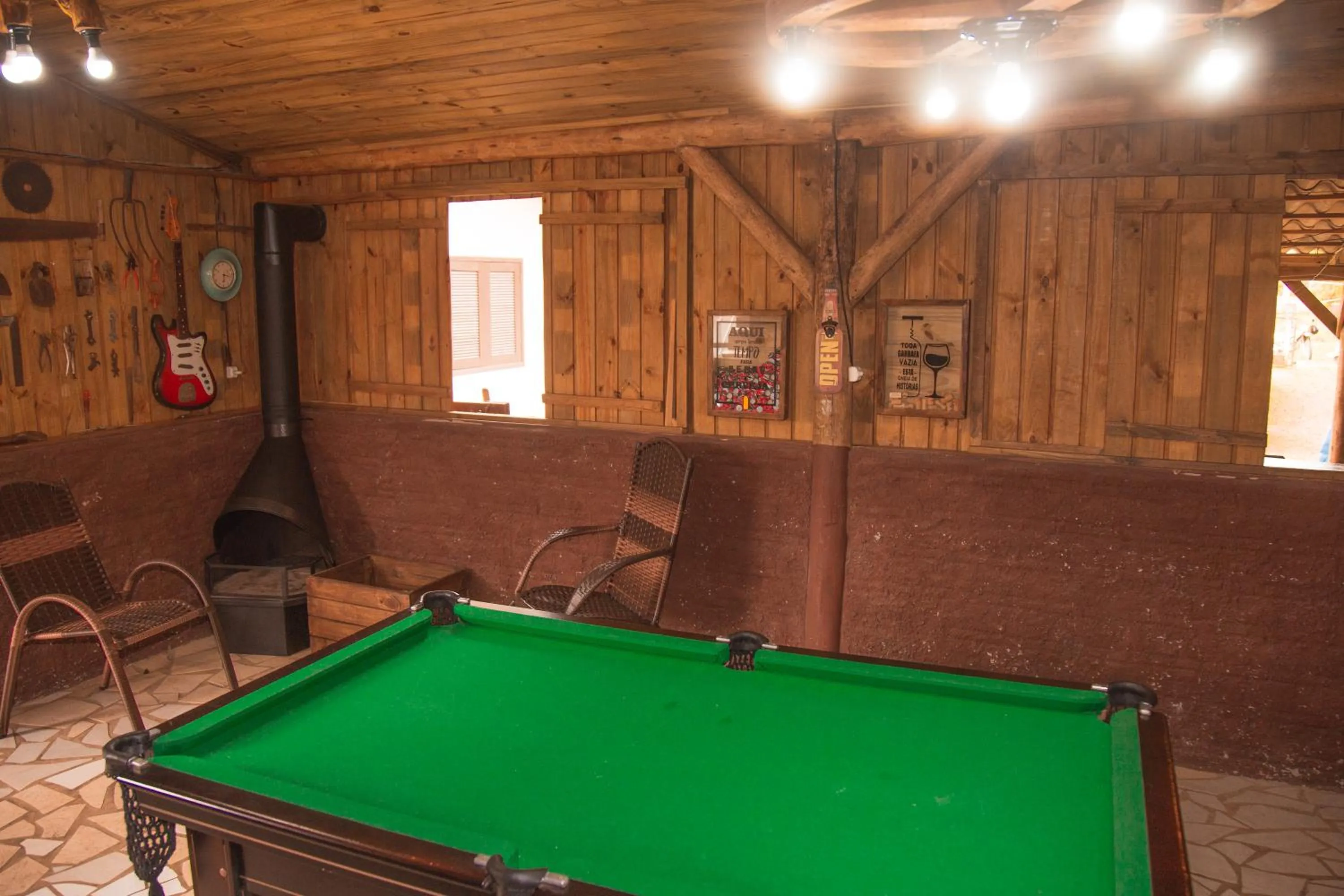 Billiard in Pousada Recanto dos Canyons
