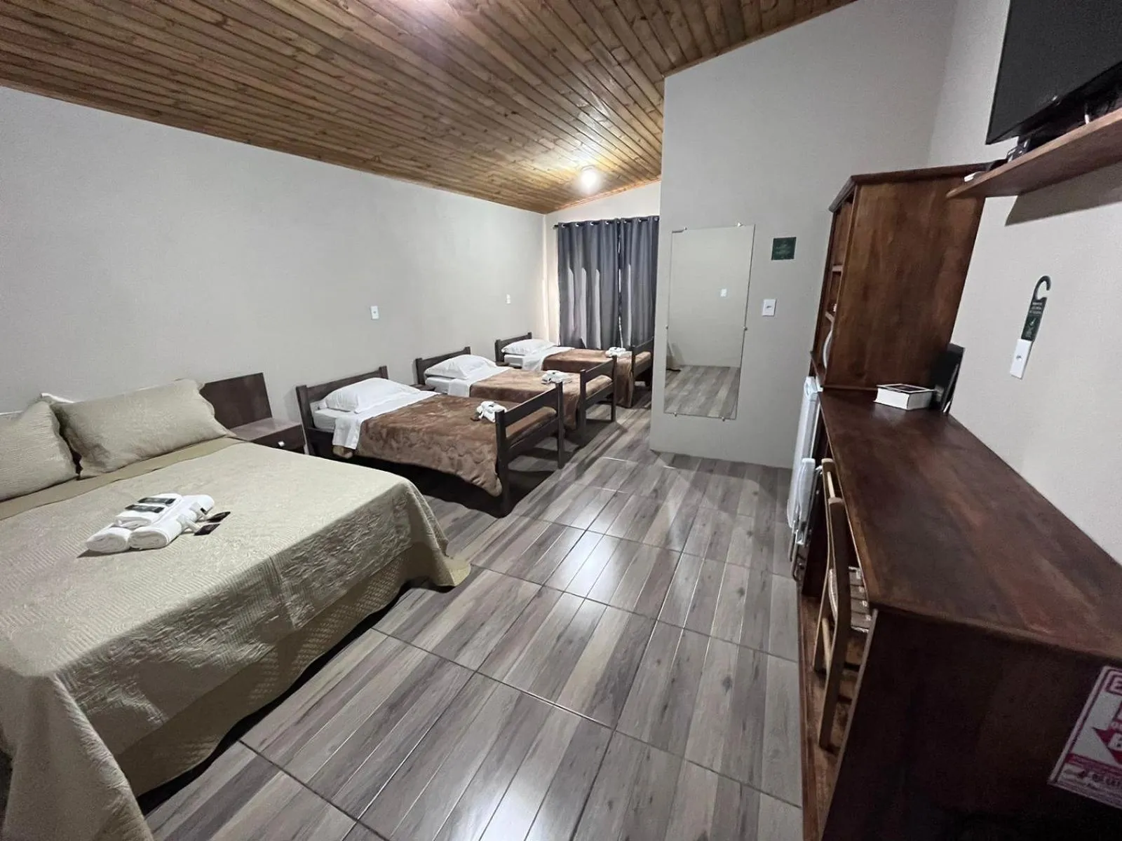 Bedroom, Bed in Pousada Recanto dos Canyons