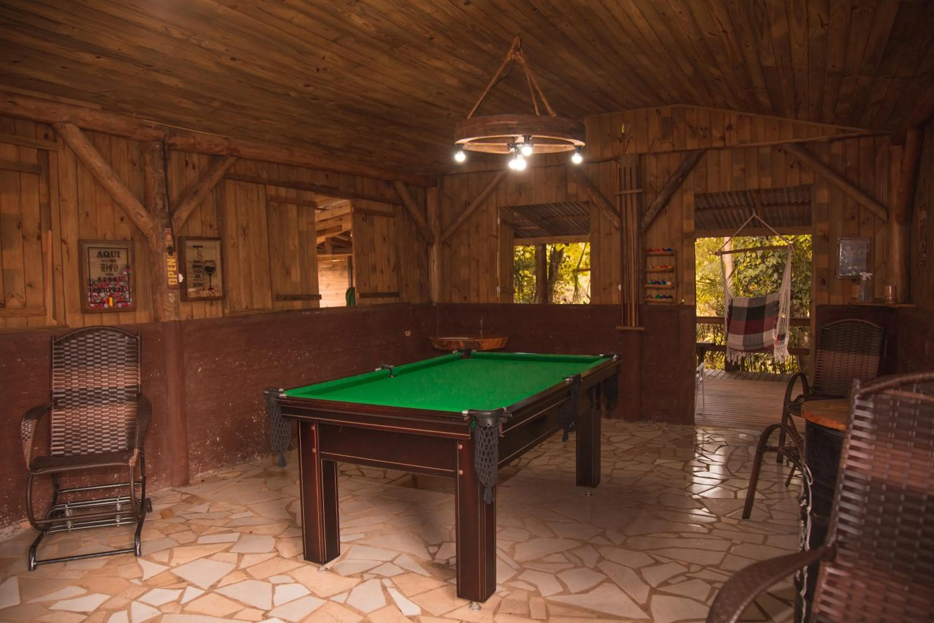 Billiard in Pousada Recanto dos Canyons