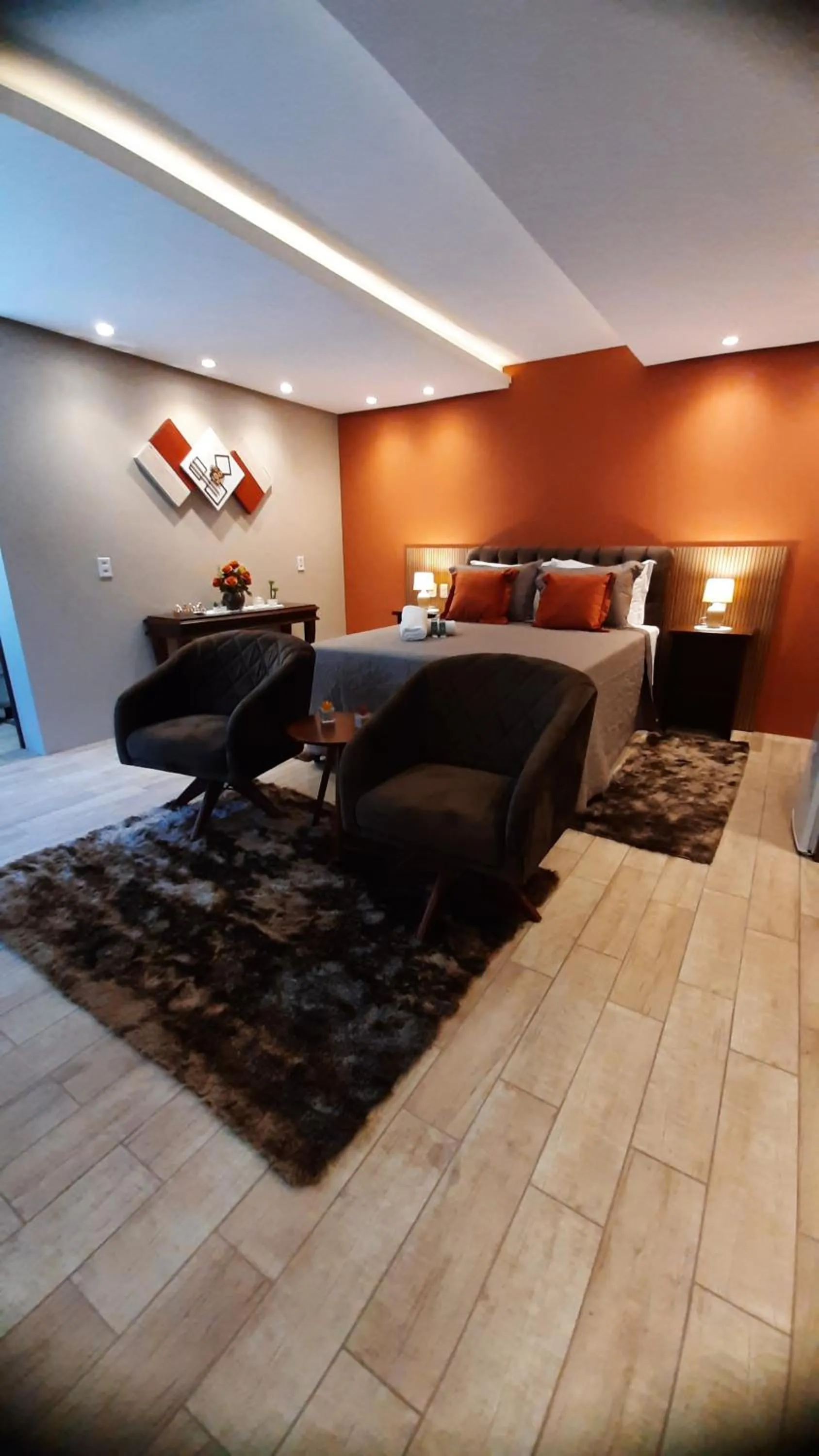 Bedroom, Bed in Pousada Recanto dos Canyons