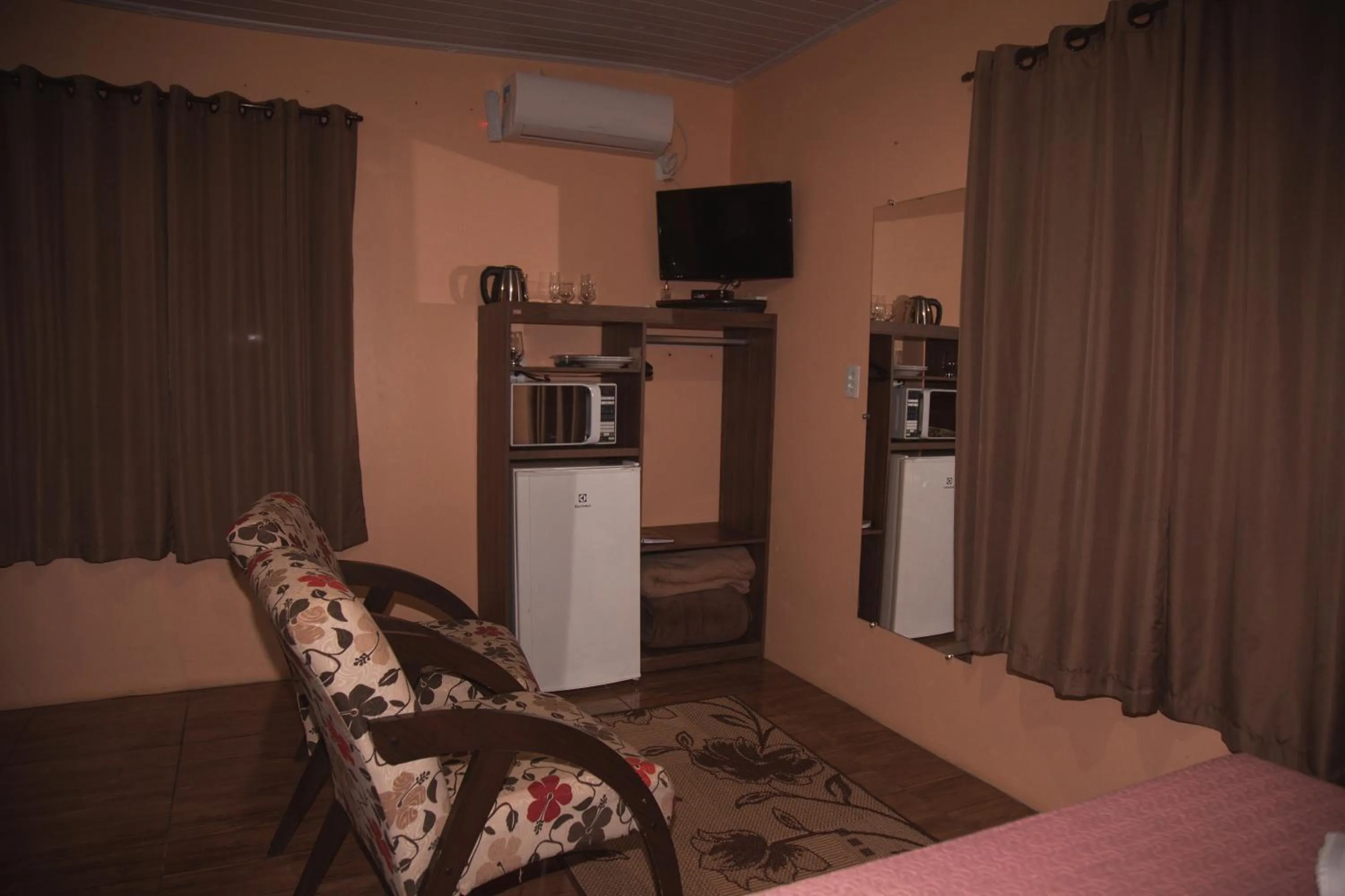 Seating area in Pousada Recanto dos Canyons