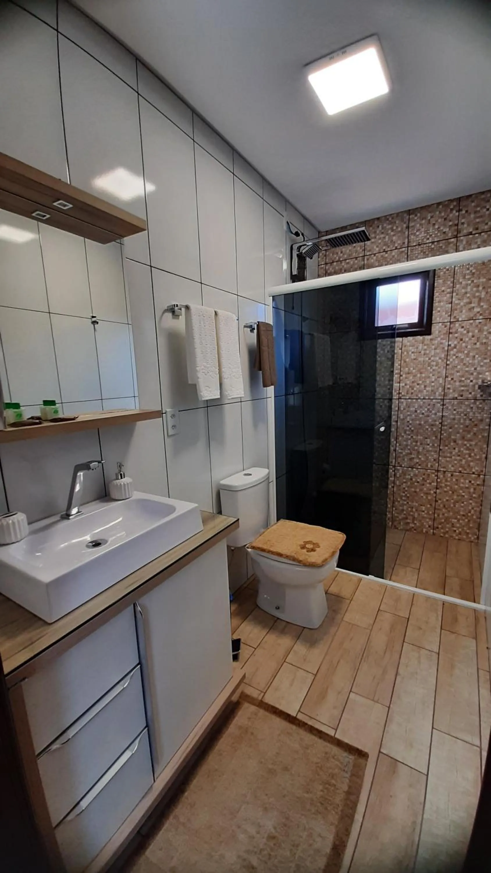 Bathroom in Pousada Recanto dos Canyons