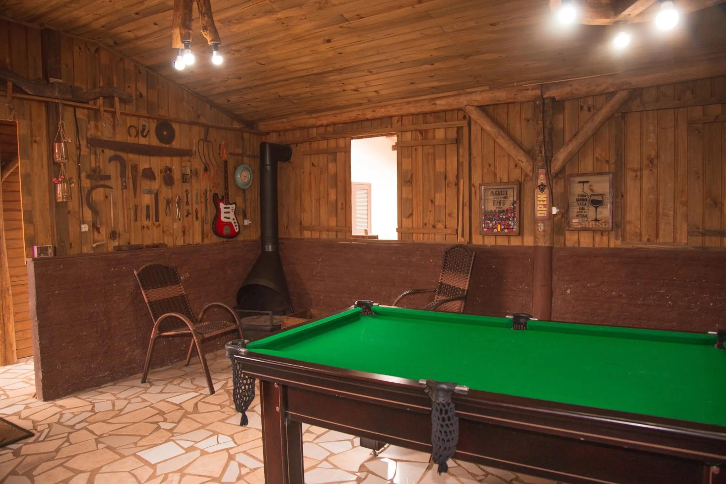 Billiard in Pousada Recanto dos Canyons