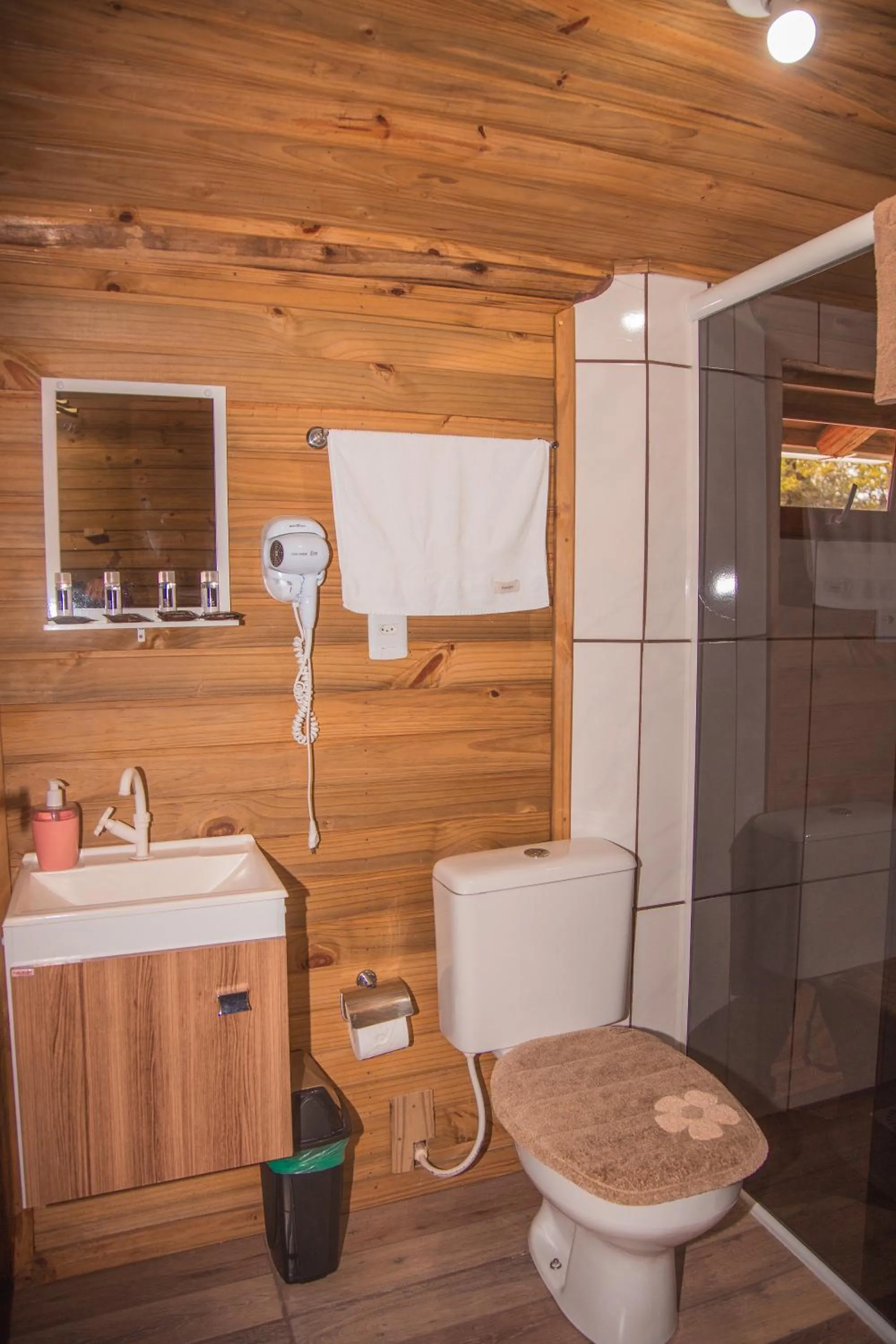 Bathroom in Pousada Recanto dos Canyons