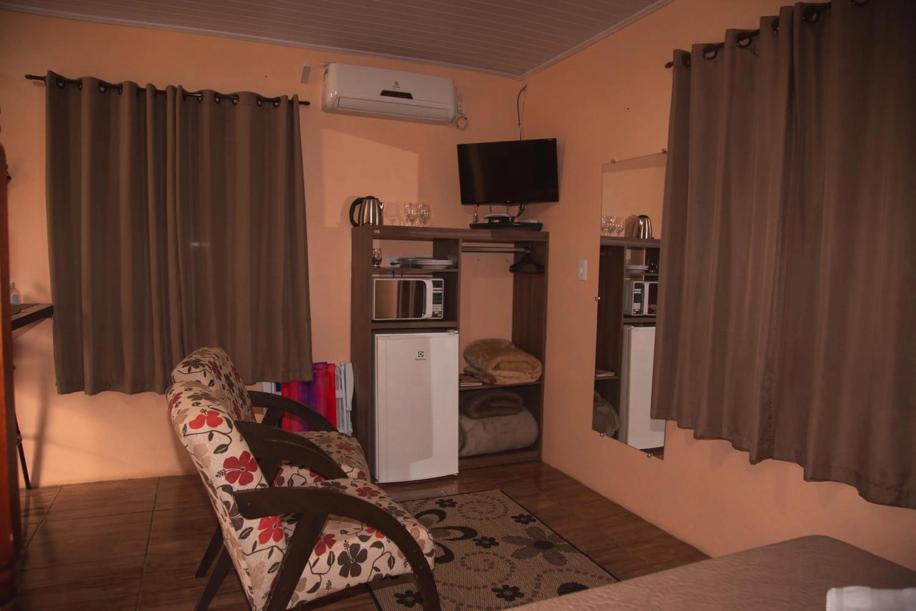 Seating area in Pousada Recanto dos Canyons