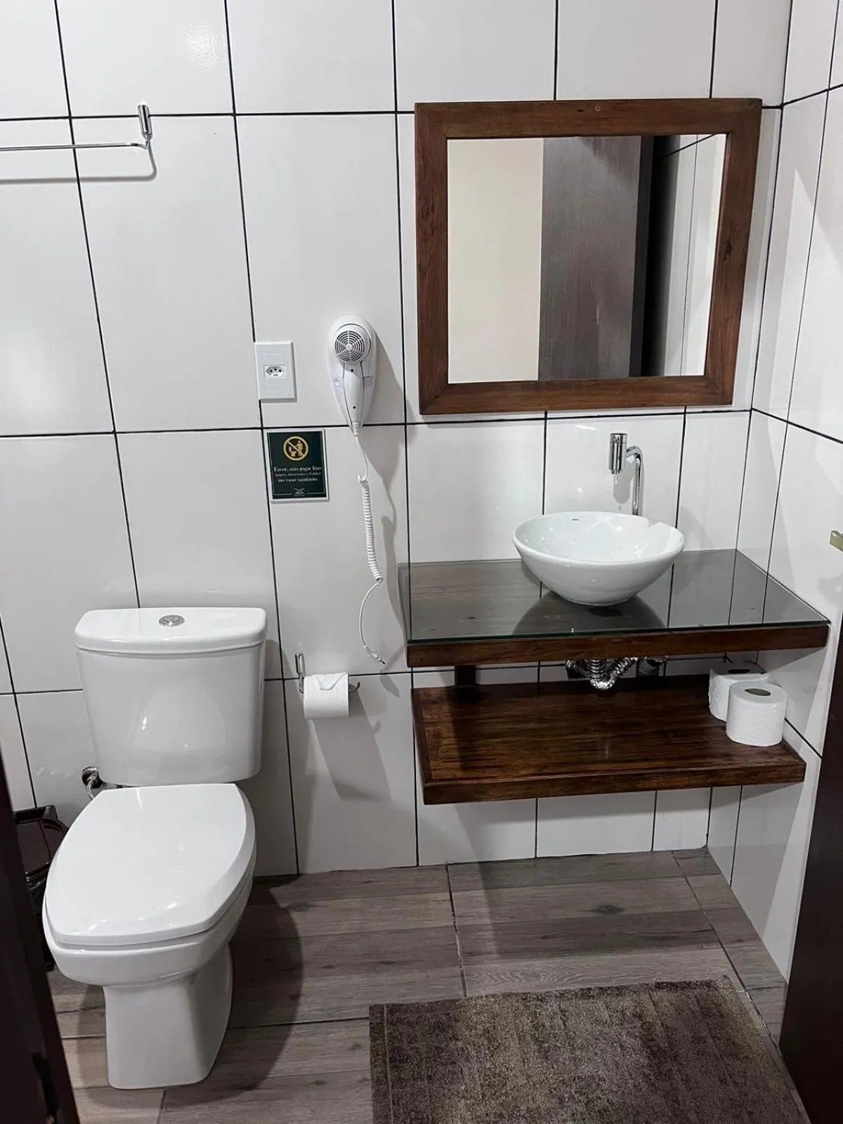 Bathroom in Pousada Recanto dos Canyons