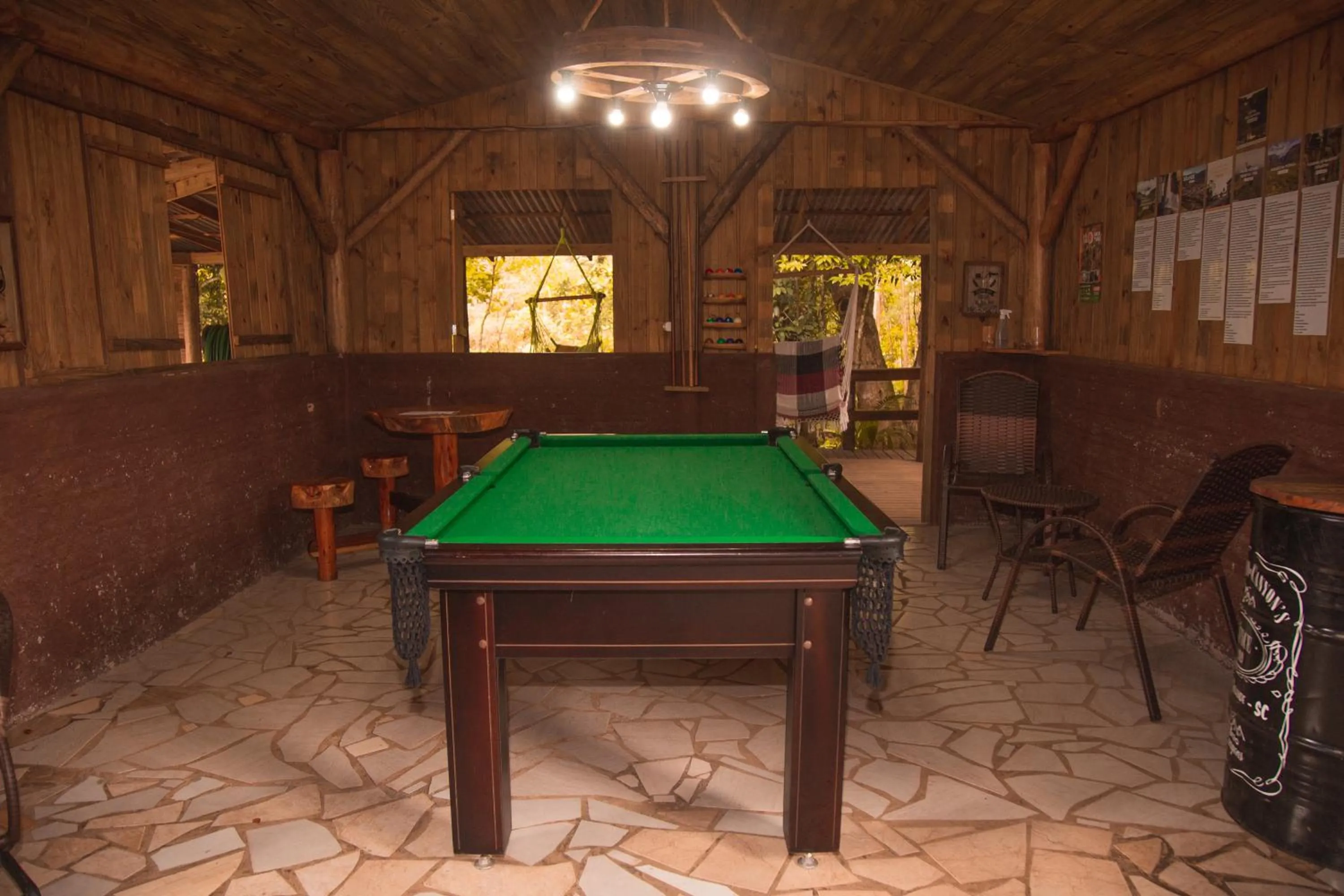 Billiard in Pousada Recanto dos Canyons