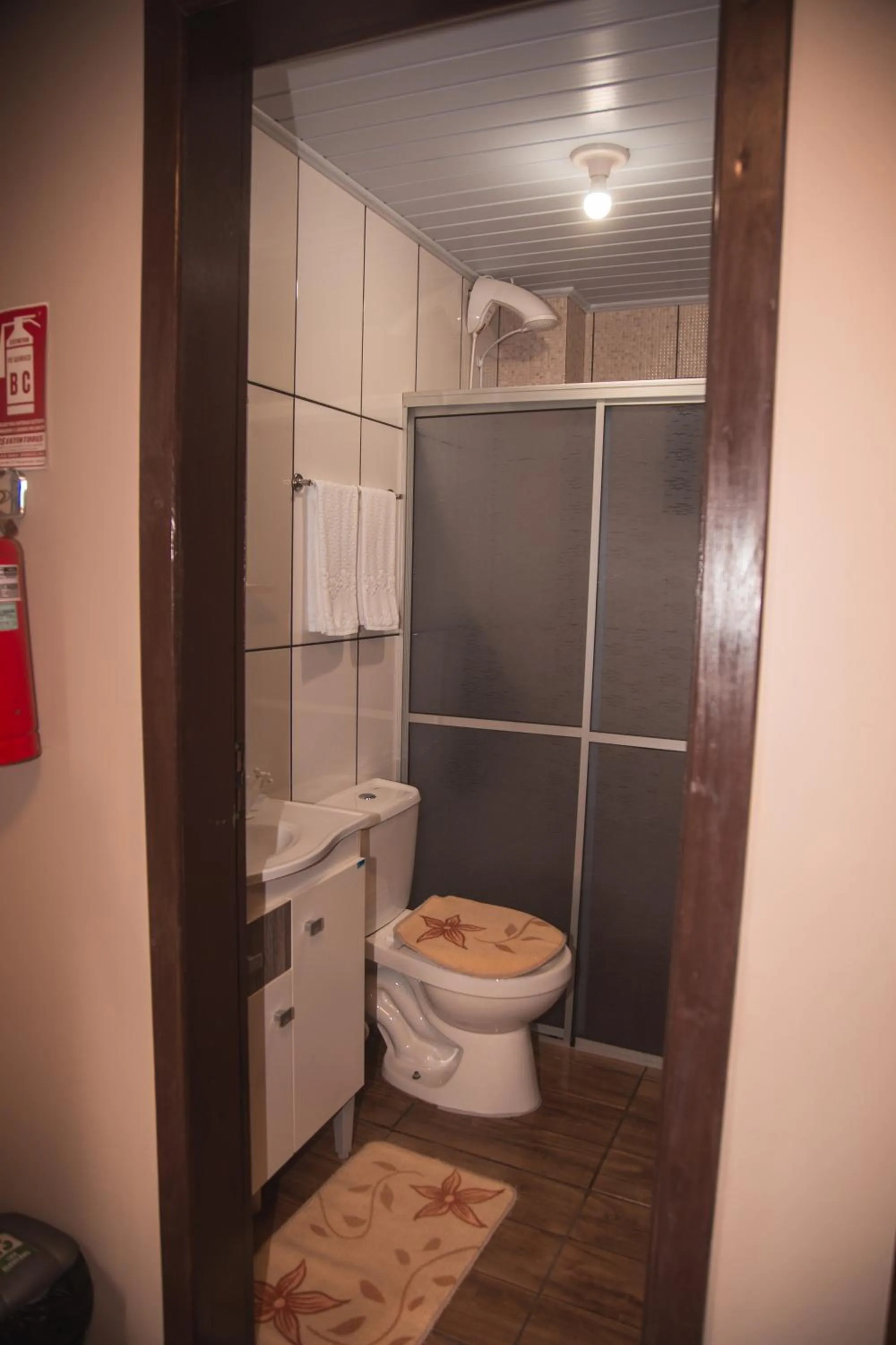 Bathroom in Pousada Recanto dos Canyons