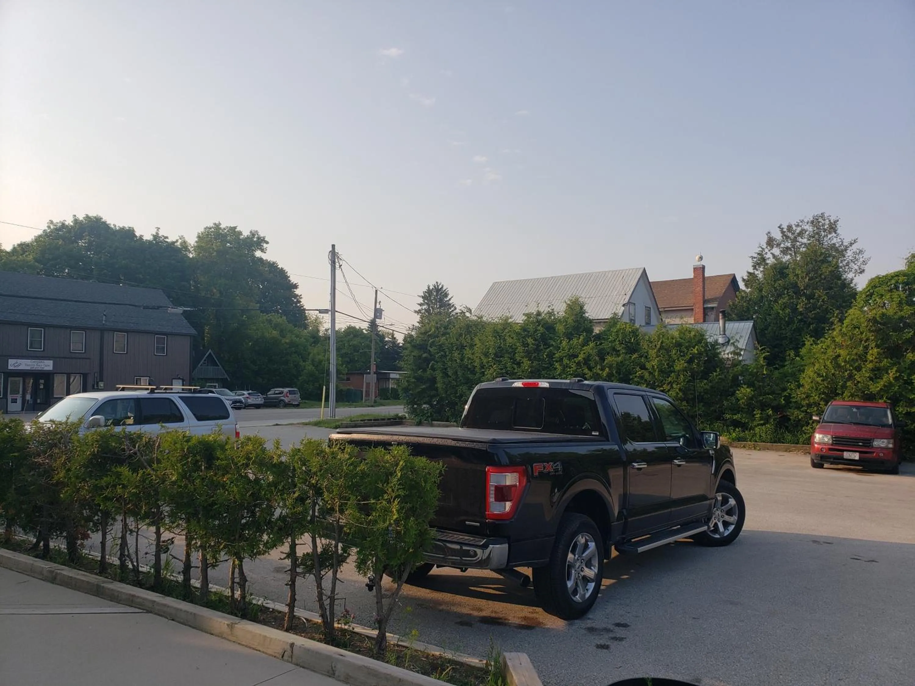 Parking in Hepworth Hostel