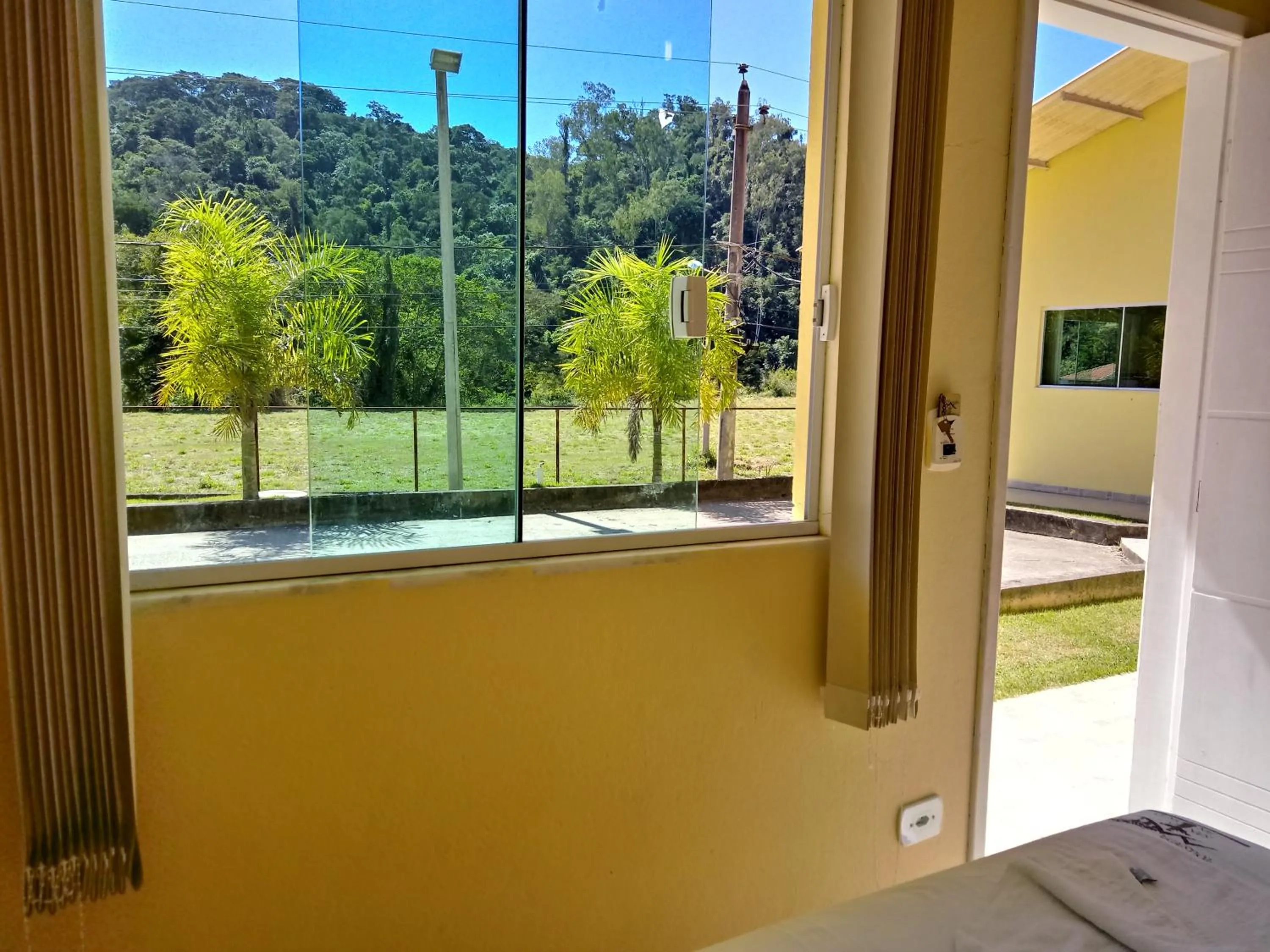 Garden view in Pousada Santo Antônio