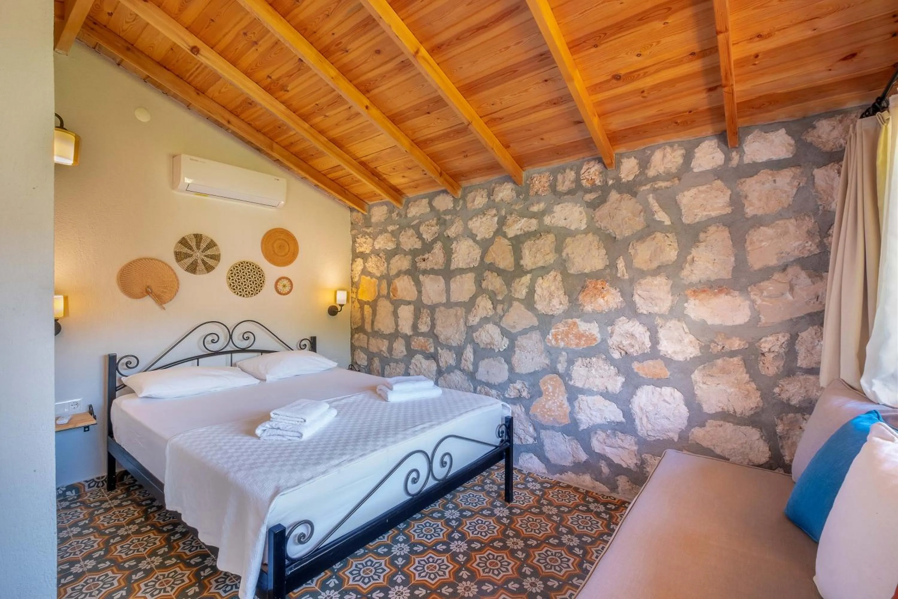 Bedroom, Bed in Kaş Joy Glamping