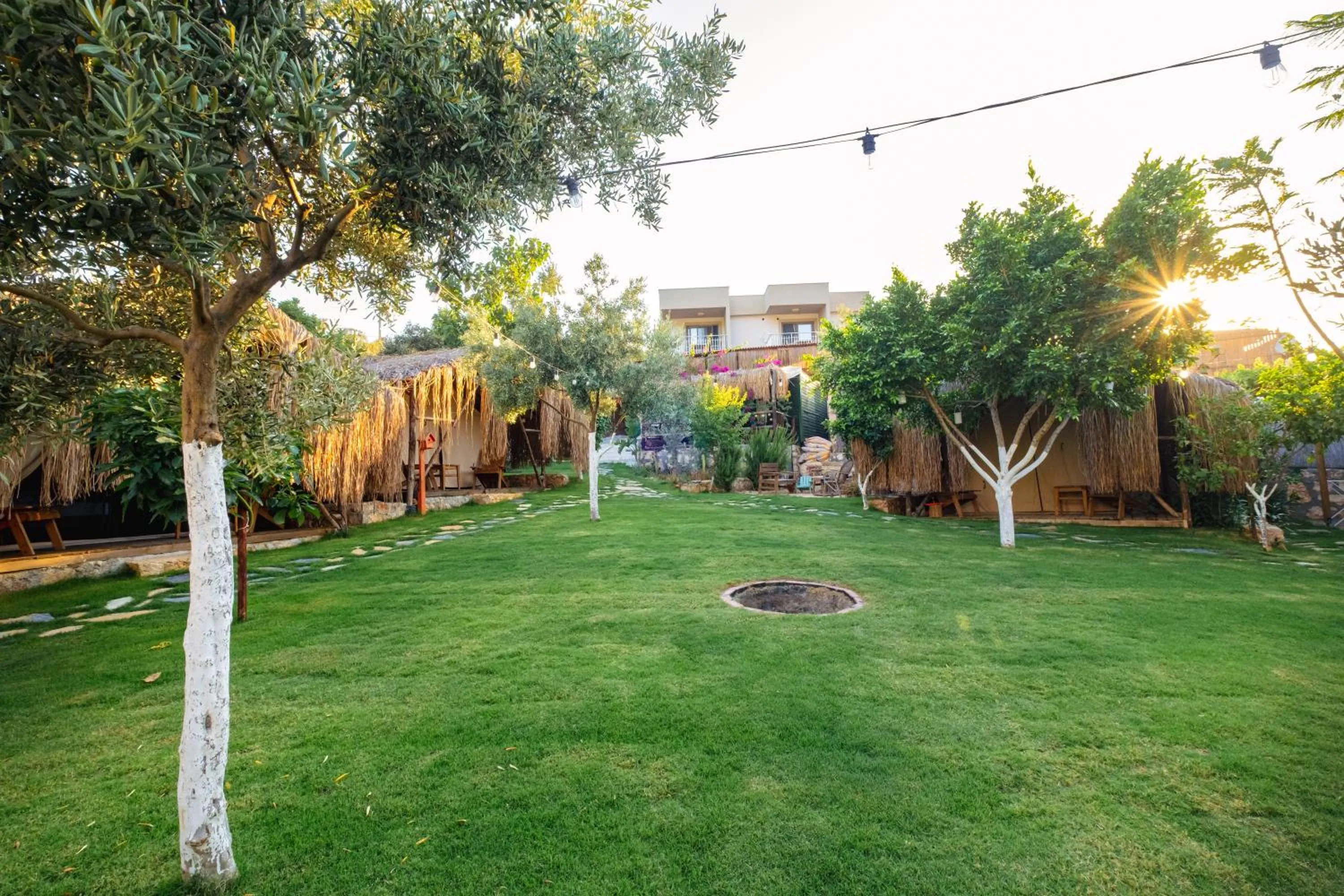 Garden view in Kaş Joy Glamping