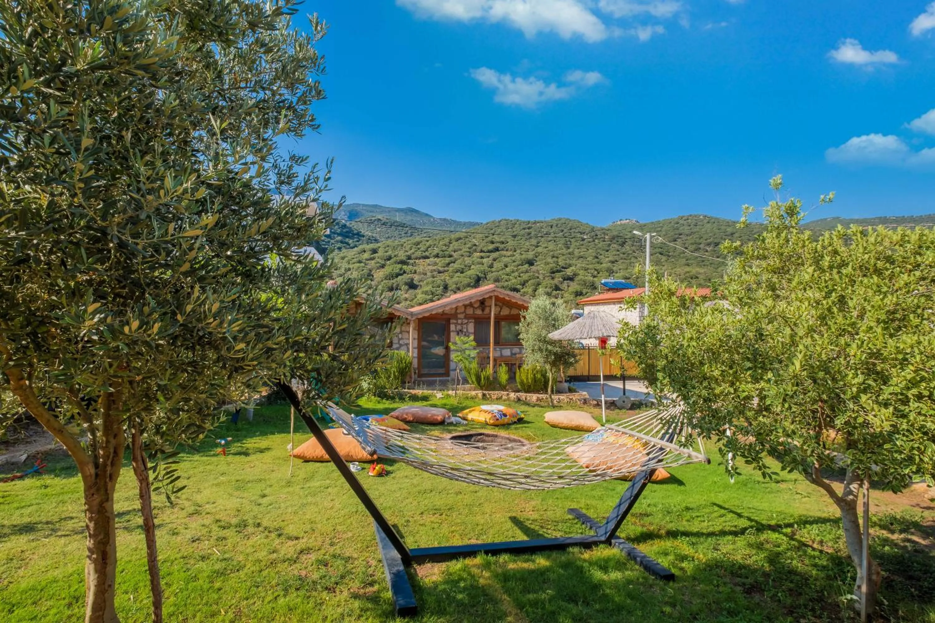 Garden view in Kaş Joy Glamping