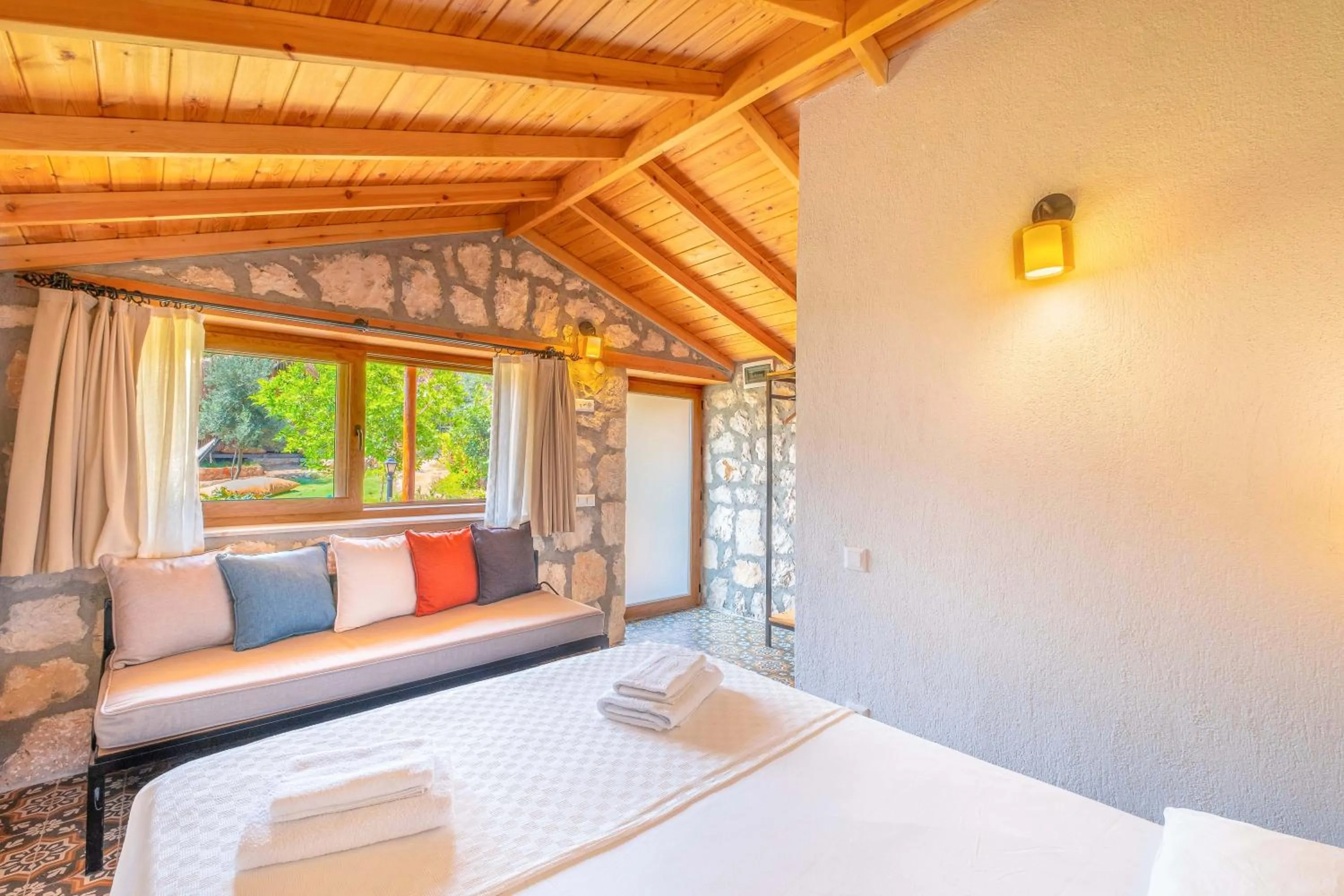 Bedroom, Bed in Kaş Joy Glamping