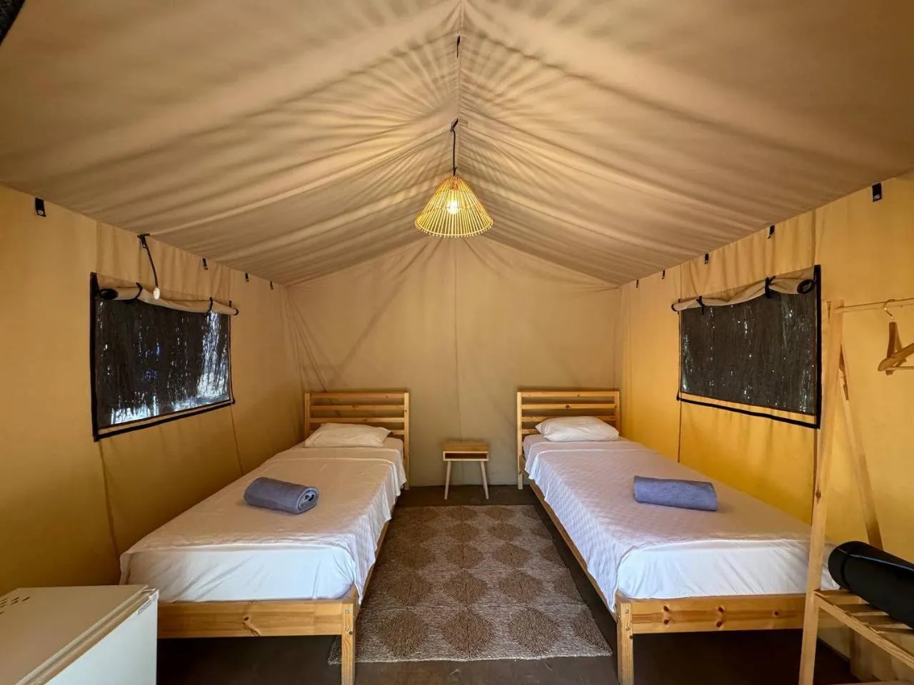 Photo of the whole room, Bed in Kaş Joy Glamping