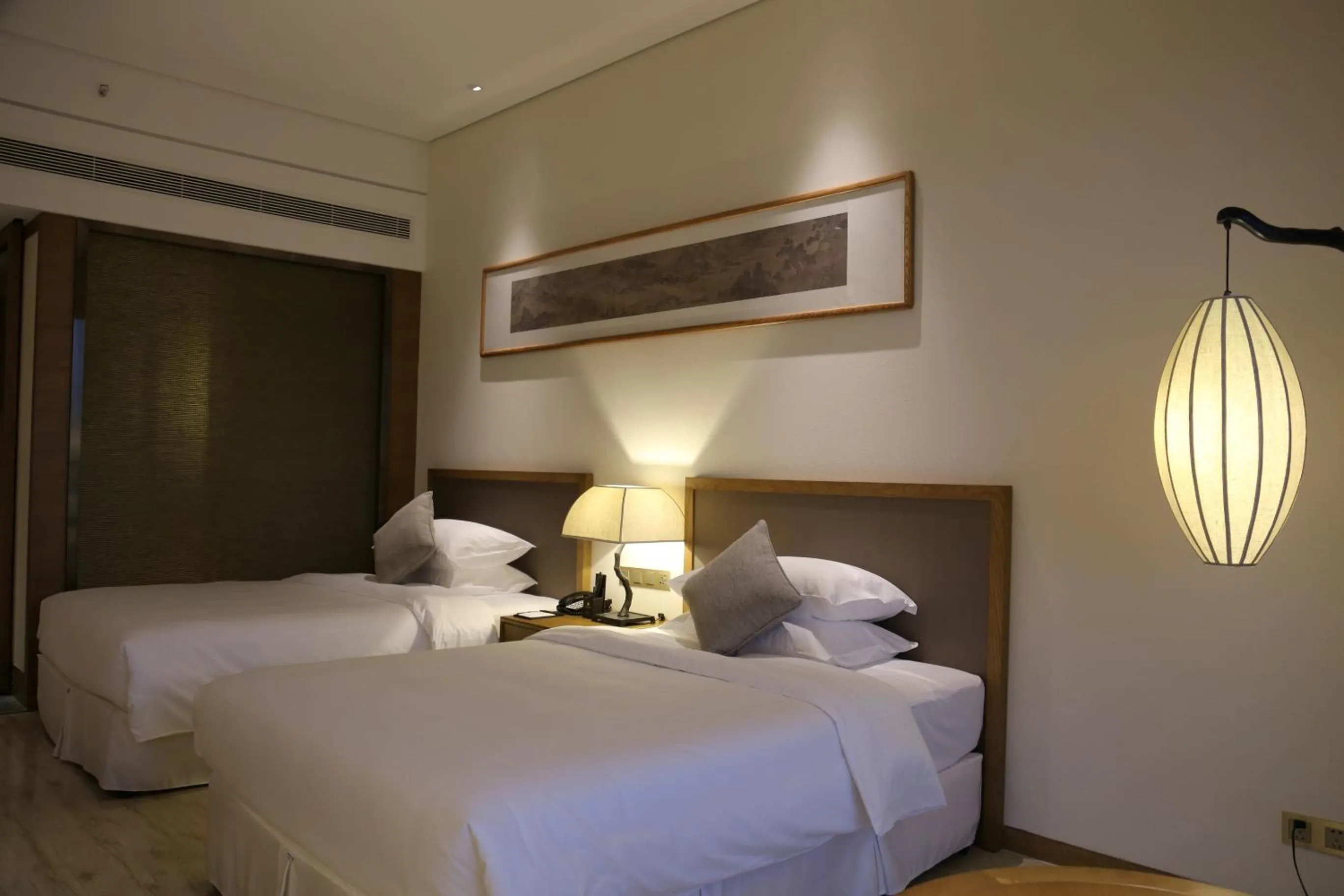 Bed in San Po Hotel - Fuzhou Pushang
