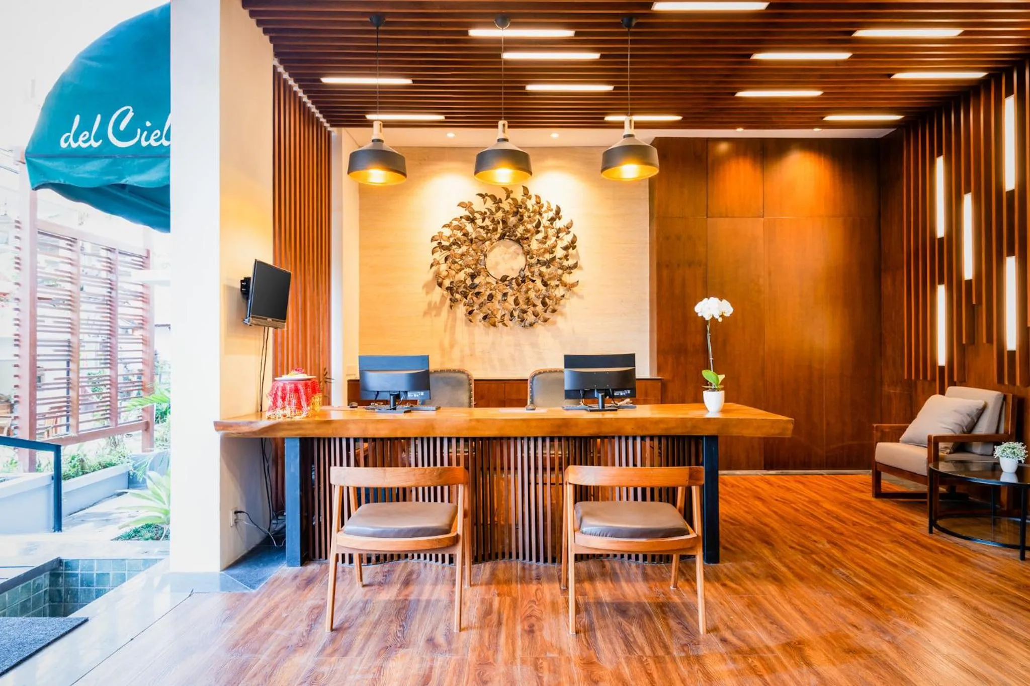 Lobby or reception in Del Cielo Villa Seminyak