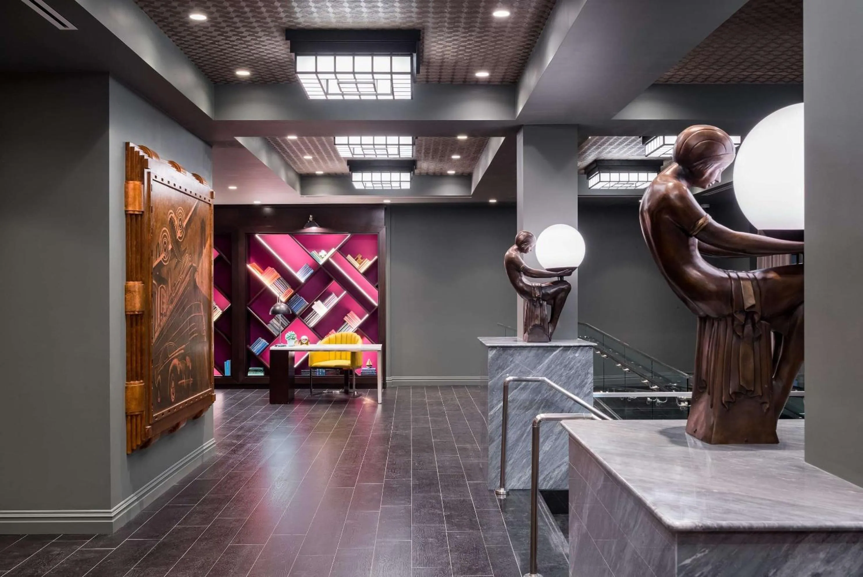 Lobby or reception in TRYP by Wyndham Newark Downtown