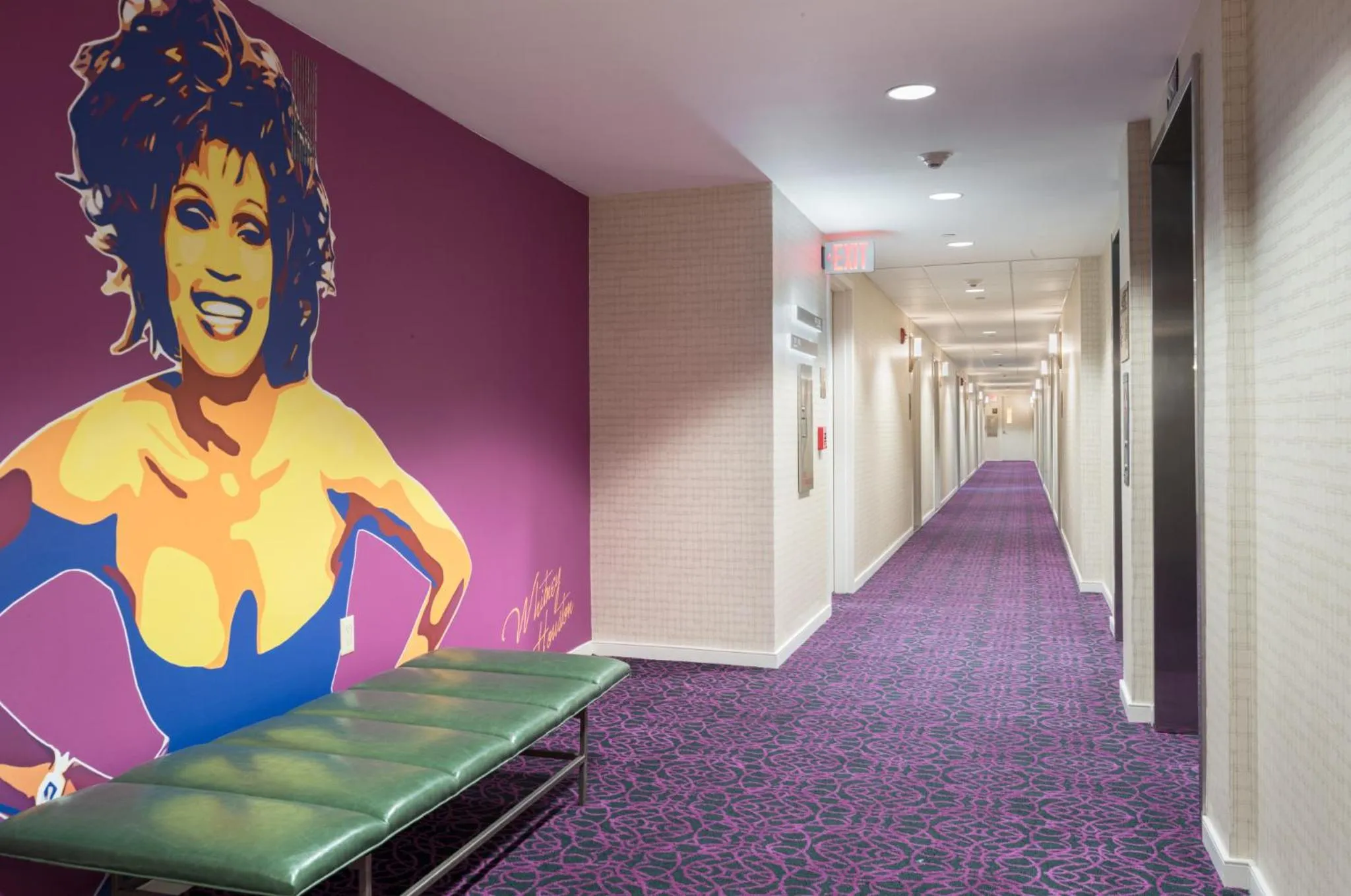 Decorative detail in TRYP by Wyndham Newark Downtown