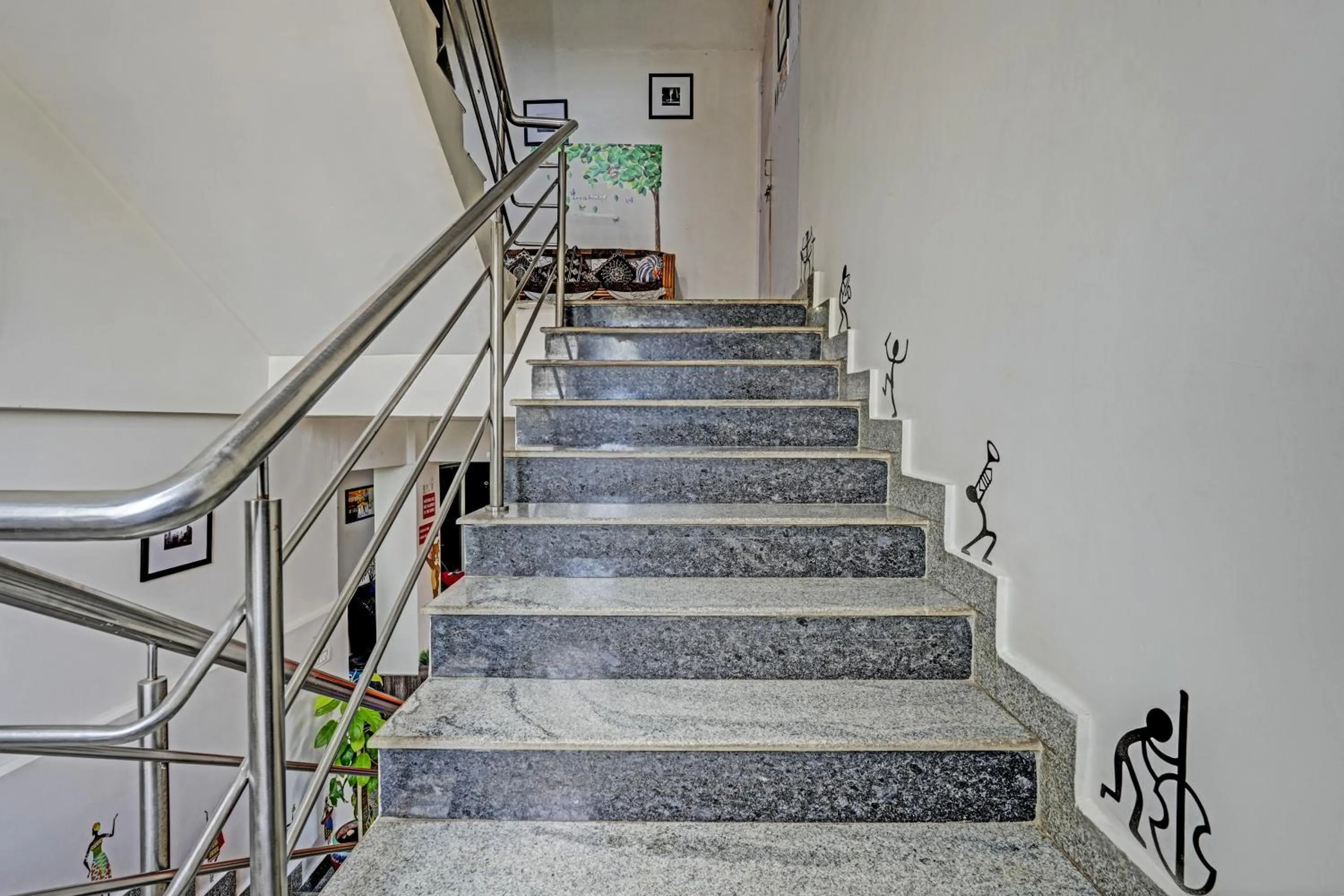 Lobby or reception in Hotel O Sri Sai sevalal comfort's