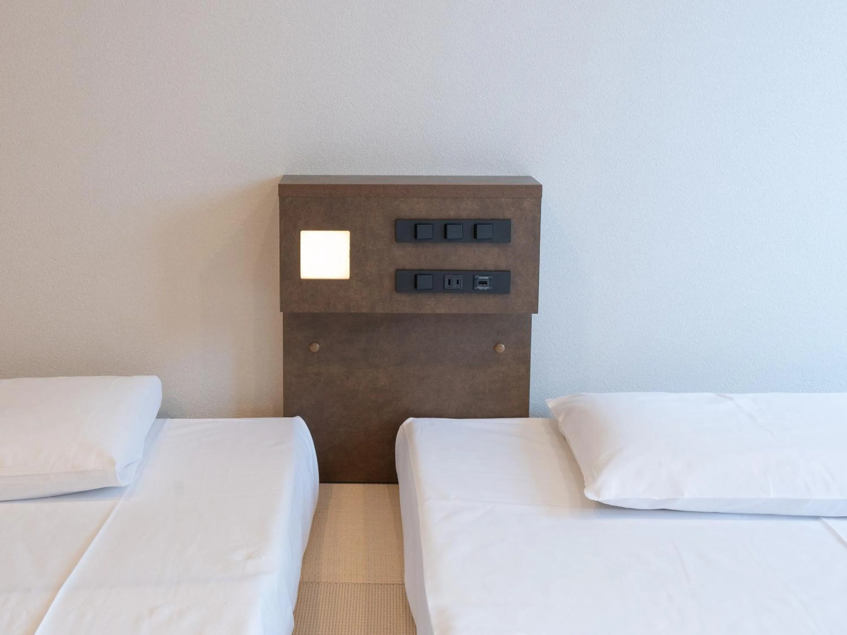 Photo of the whole room, Bed in Hotel Meldia Osaka Higobashi