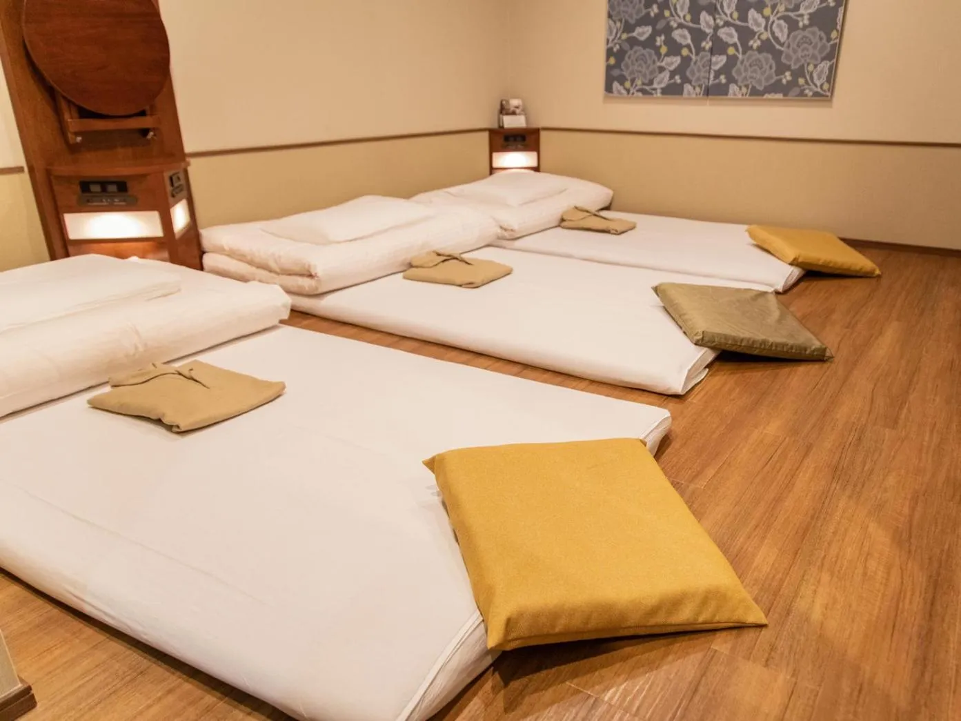 Bed in Hotel Meldia Osaka Higobashi