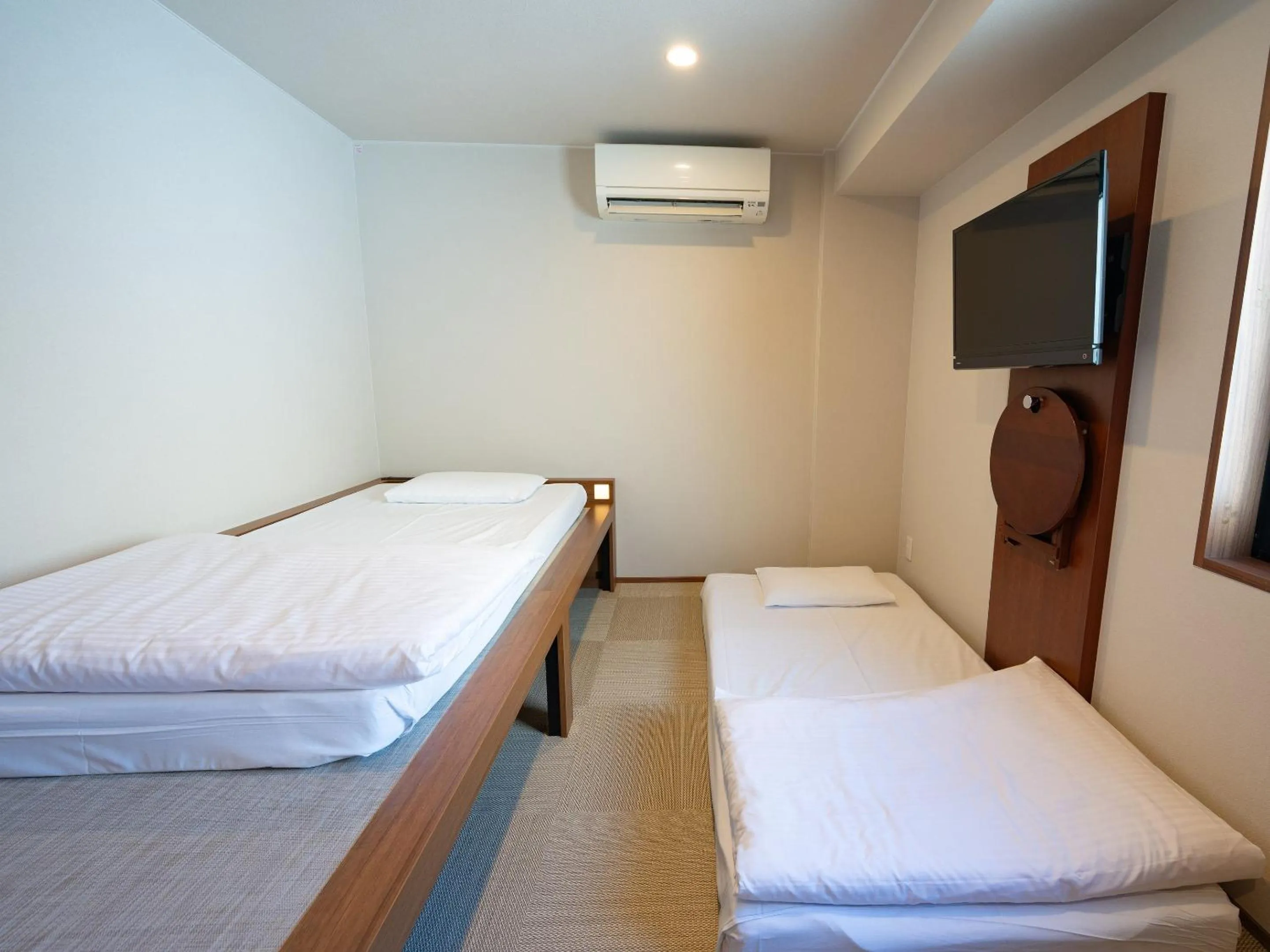 Photo of the whole room, Bed in Hotel Meldia Osaka Higobashi