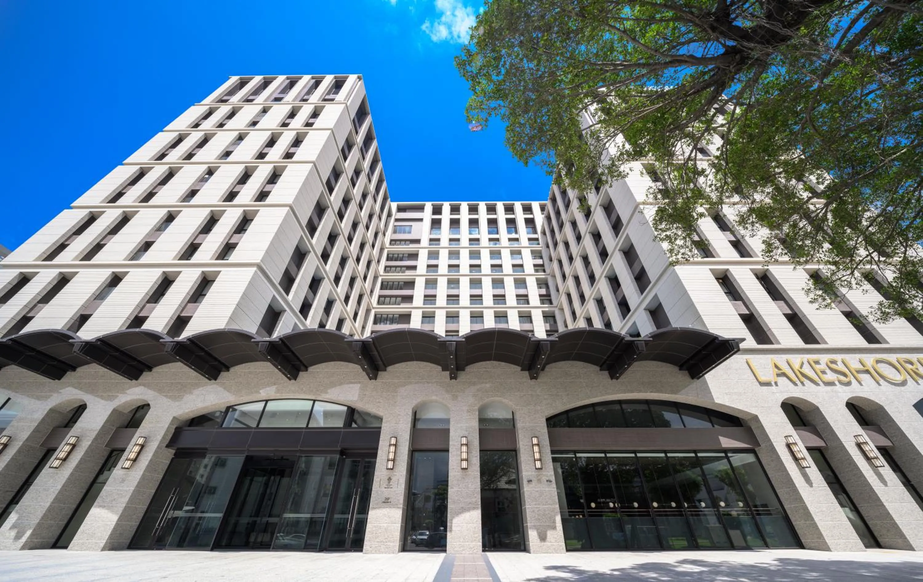 Facade/entrance in Lakeshore Hotel Tainan