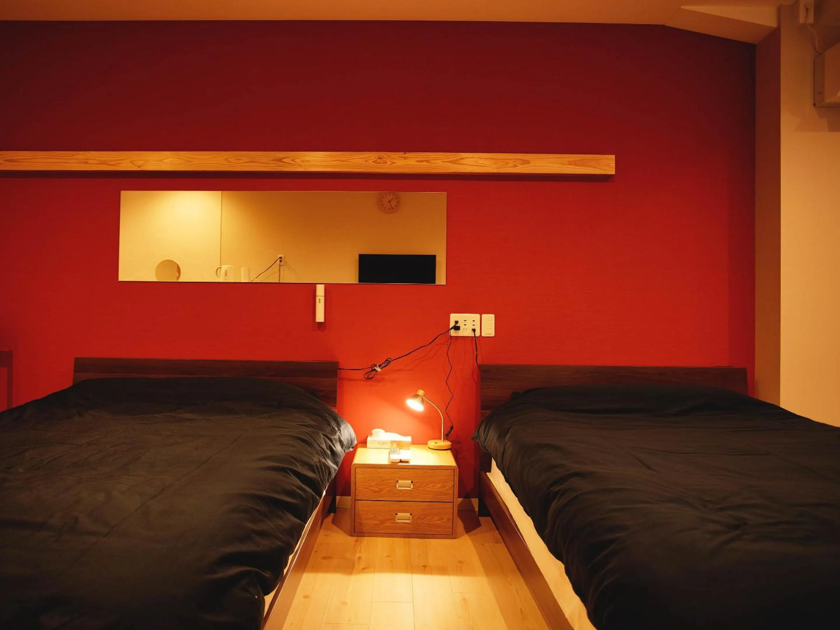 Photo of the whole room, Bed in Mcity in Furujima