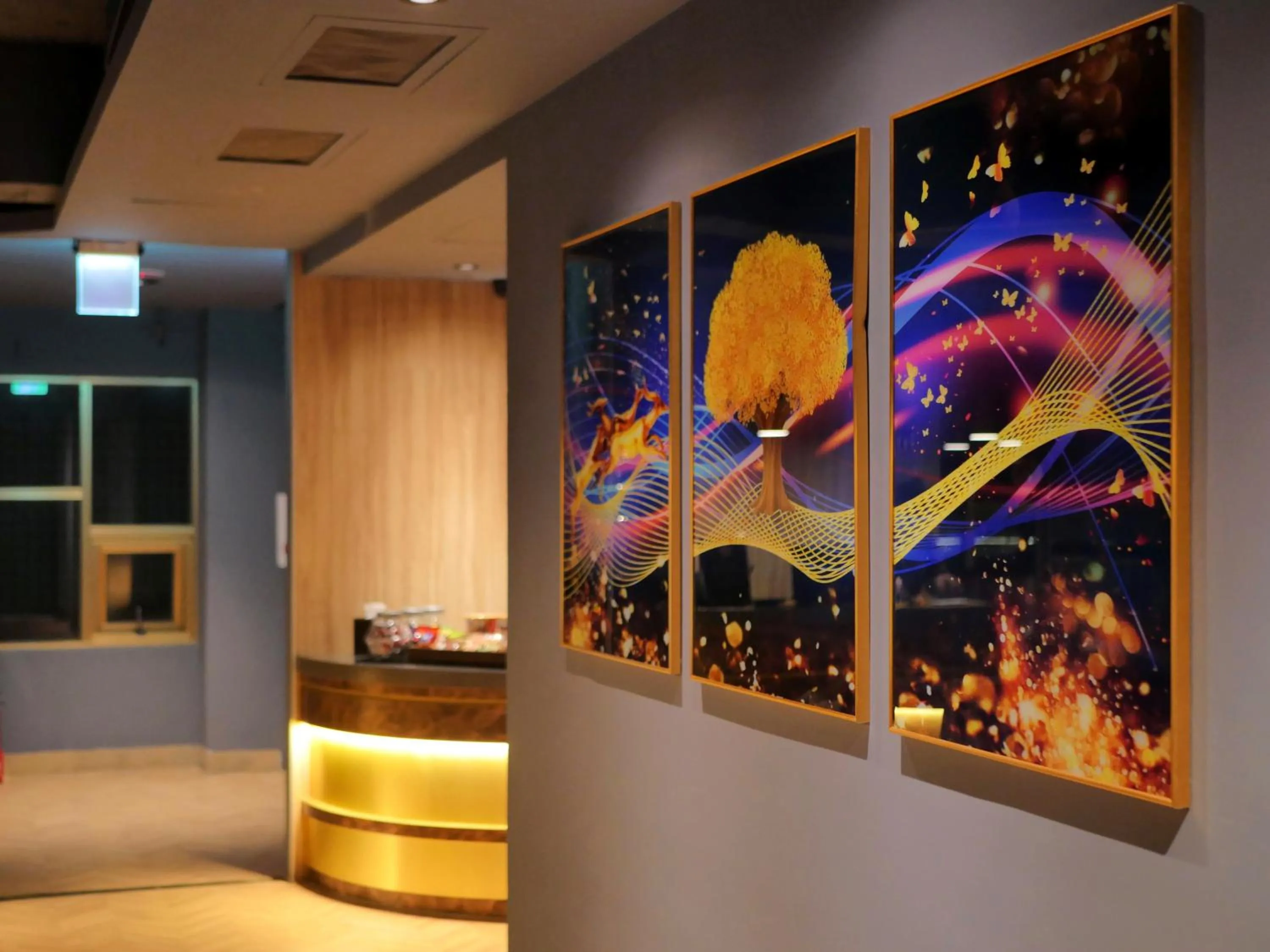 Lobby or reception in Modern Inn