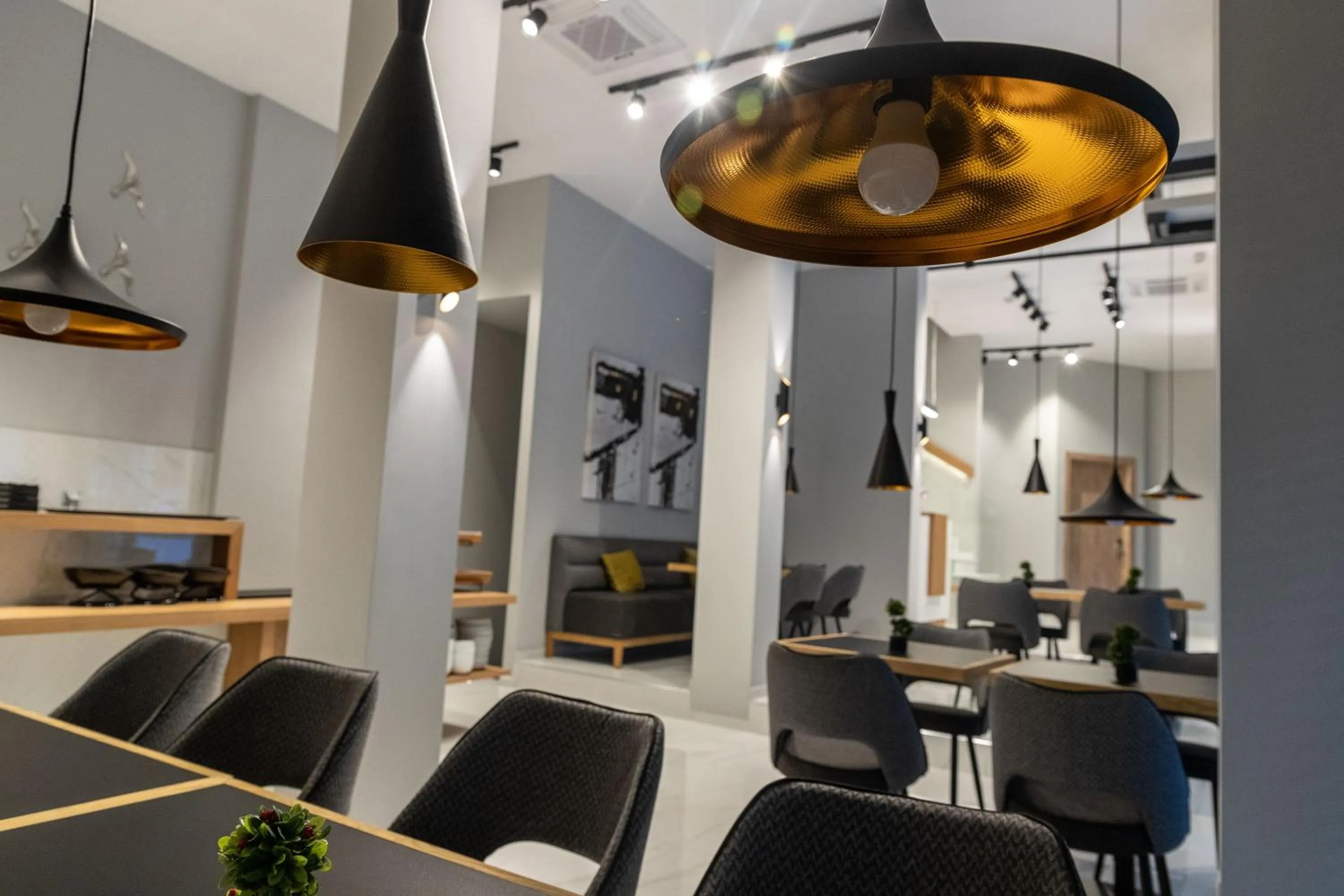 Kitchen or kitchenette in Grand Port Suites