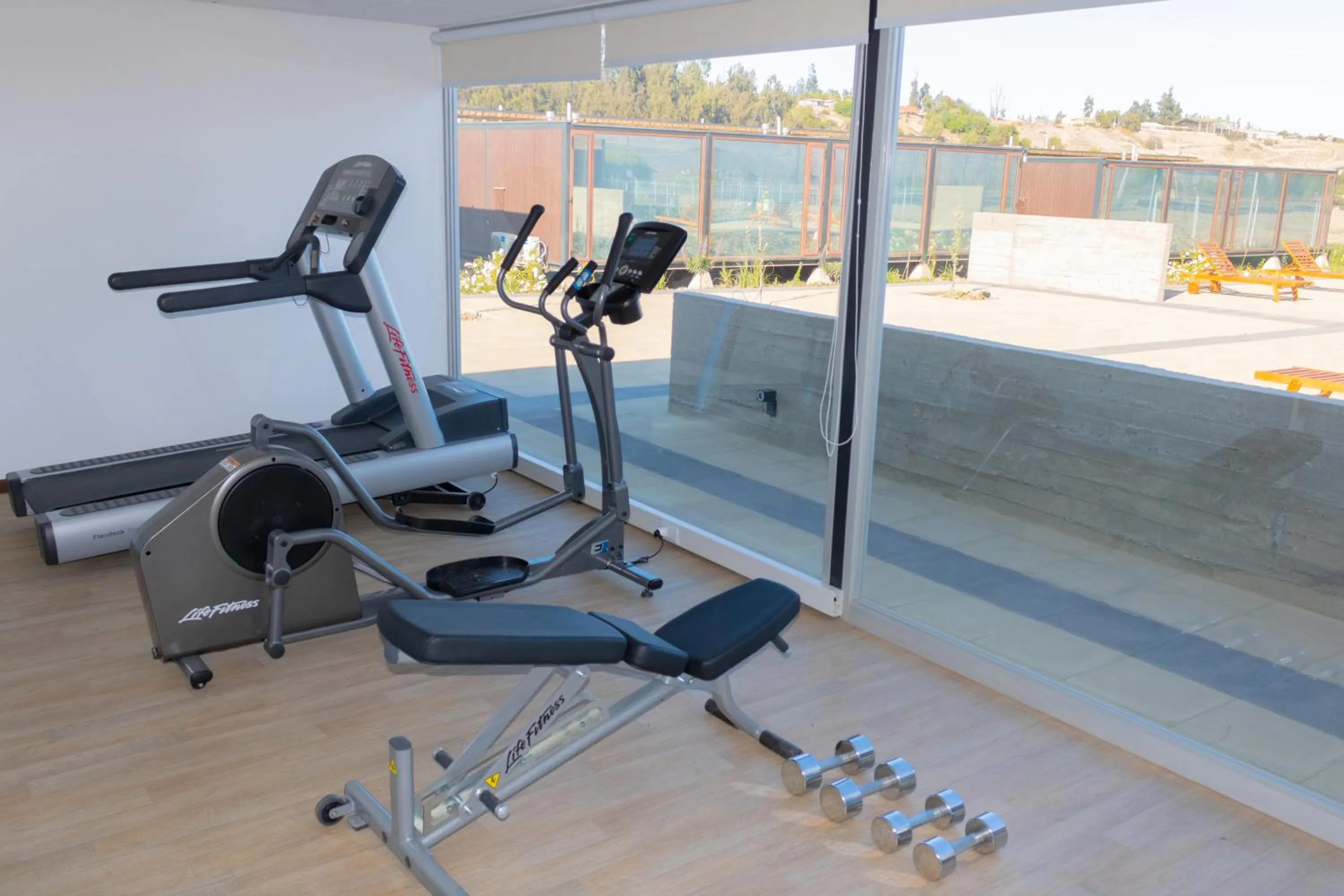 Fitness centre/facilities in Park Inn by Radisson Los Olivos de Vallenar