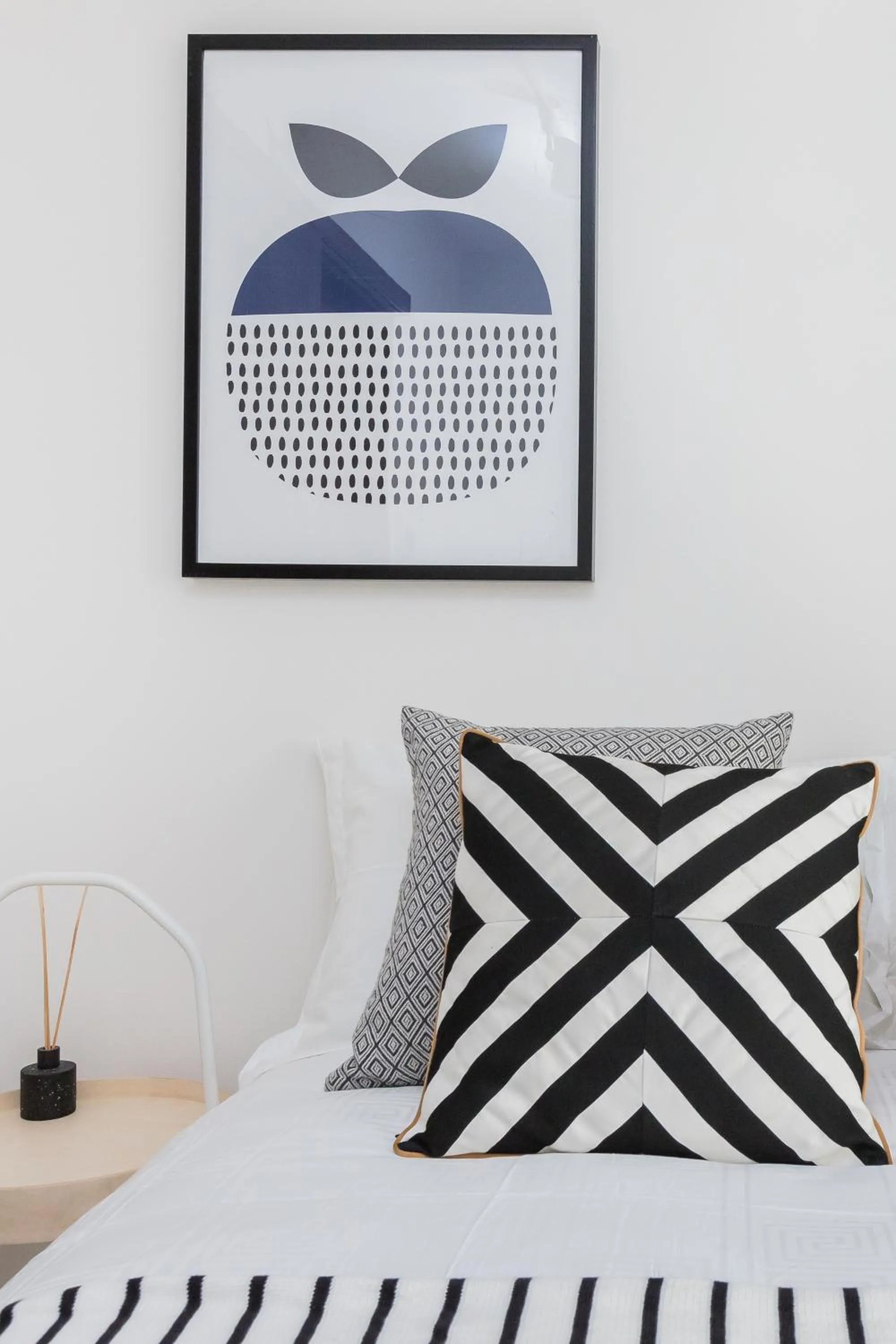 Bedroom, Bed in Hotel Apartment Ueno Inaricho Sta