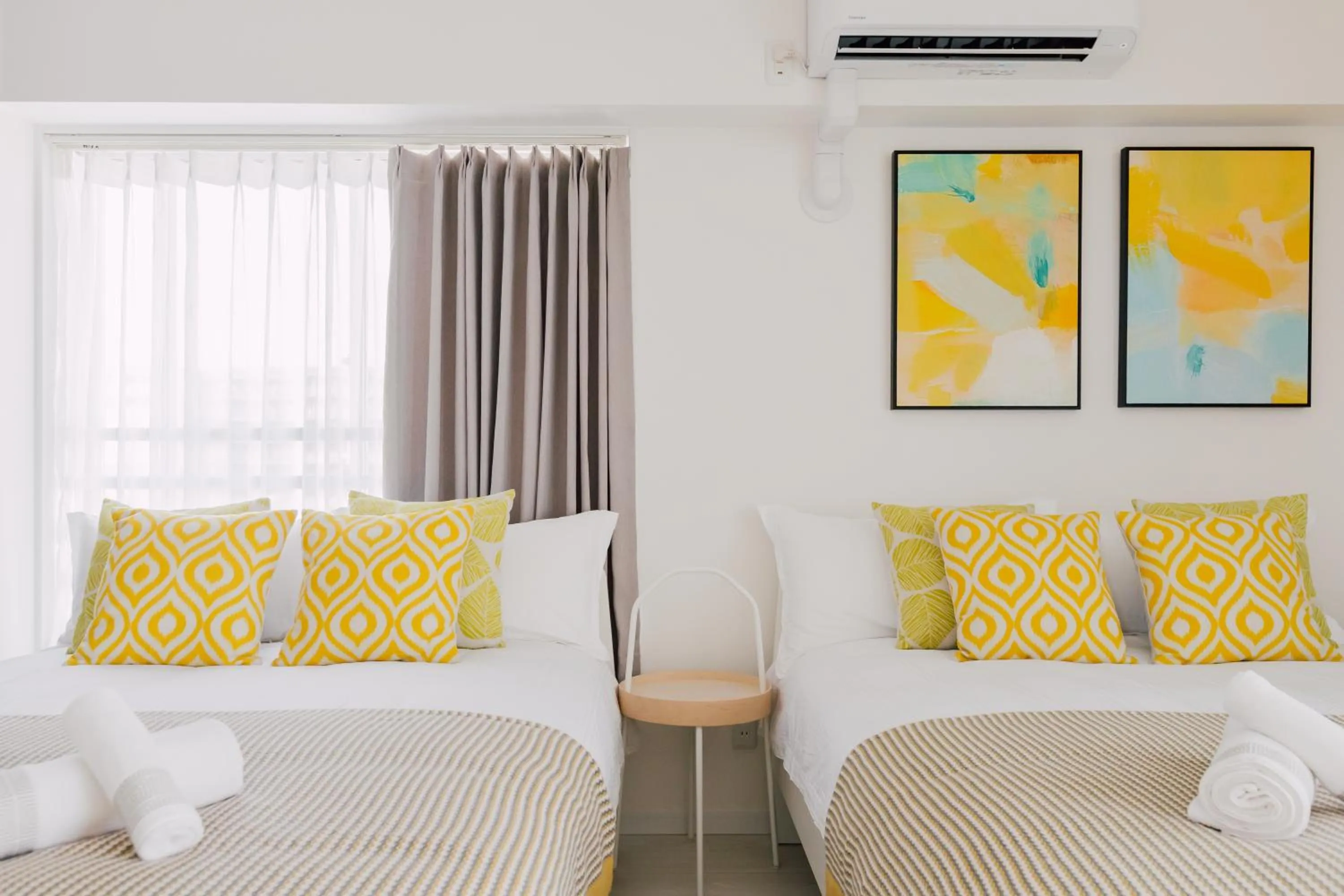 Bedroom, Bed in Hotel Apartment Ueno Inaricho Sta