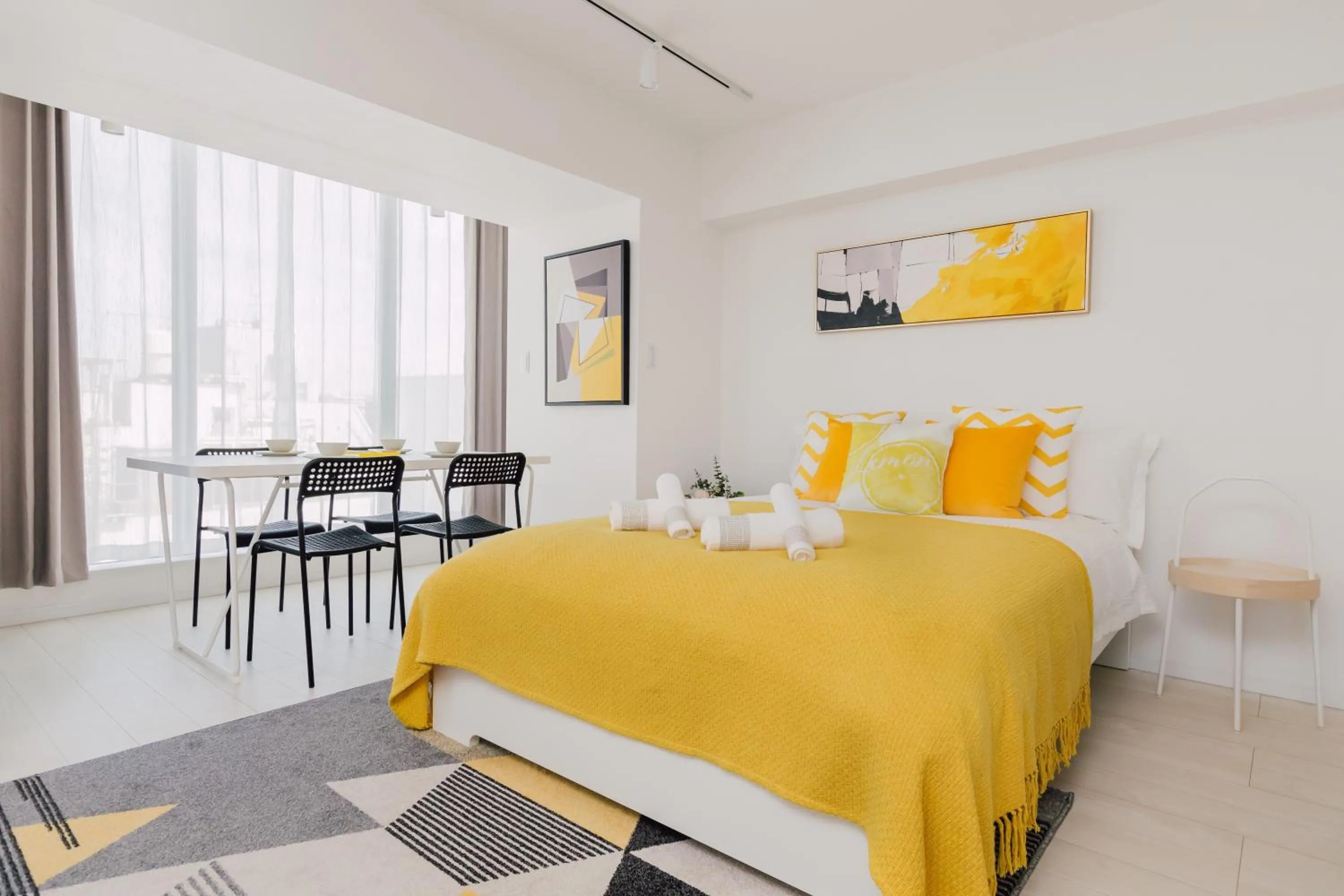 Bed in Hotel Apartment Ueno Inaricho Sta