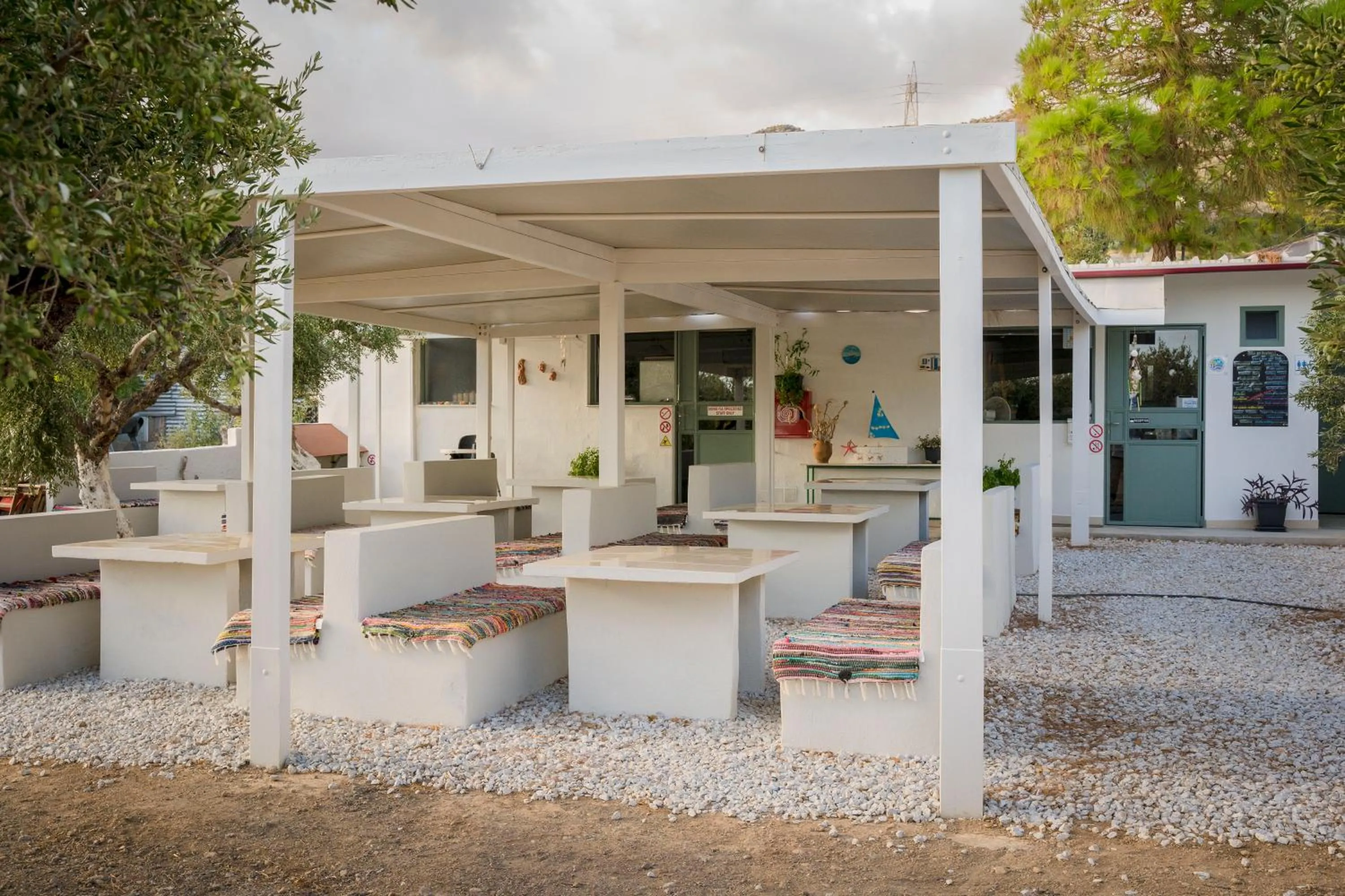 Patio in New Aurora Apts Studios